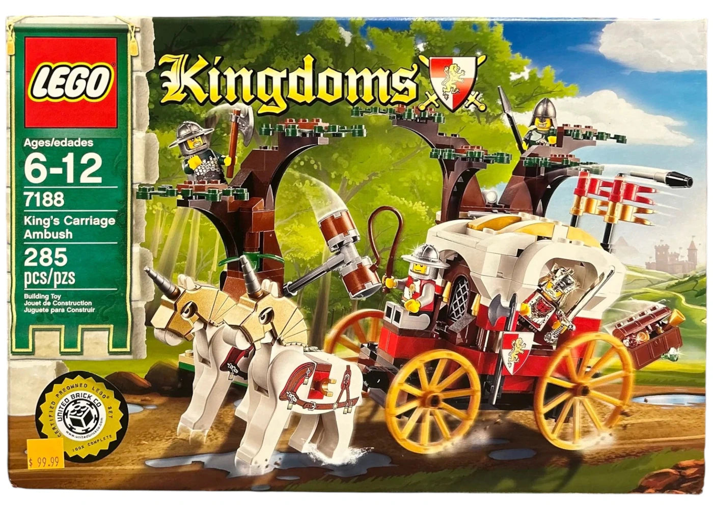 Lego Castle King'S Carriage Ambush Set 7188