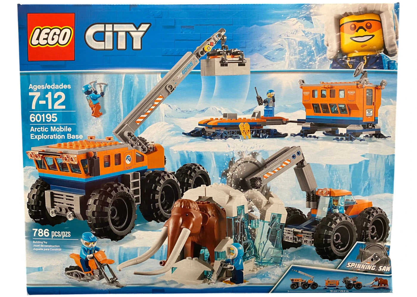 Lego City Artic Mobile Exploration Base Set 60195