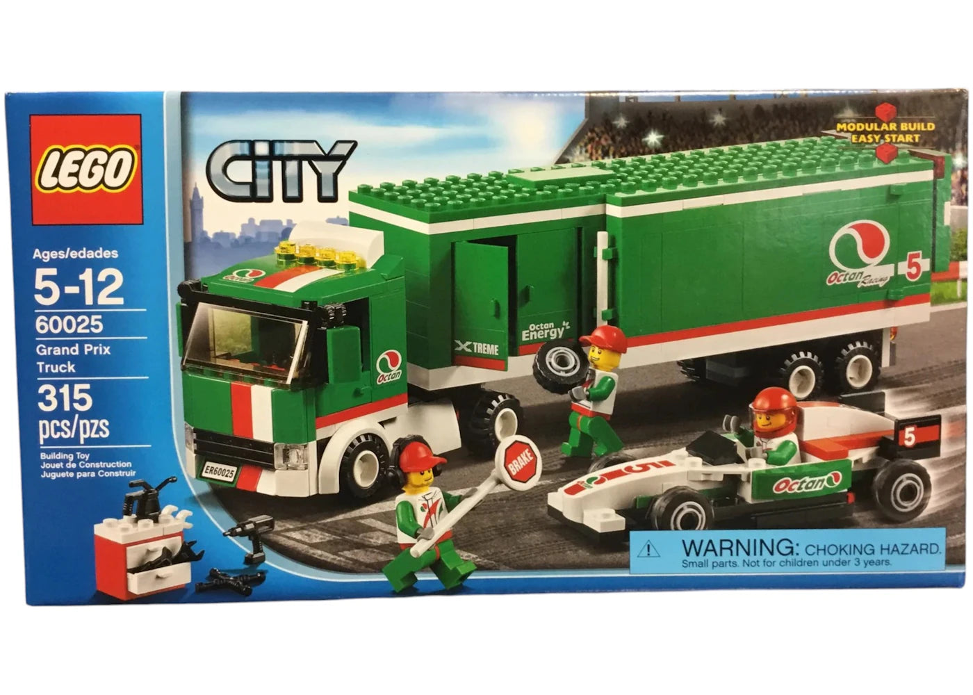 Lego City Grand Prix Truck Set 60025