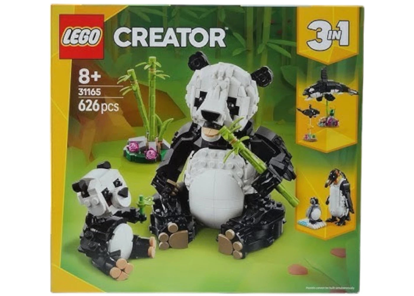 Lego Creator 3-In-1 Wild Animals: Panda Family Set 31165