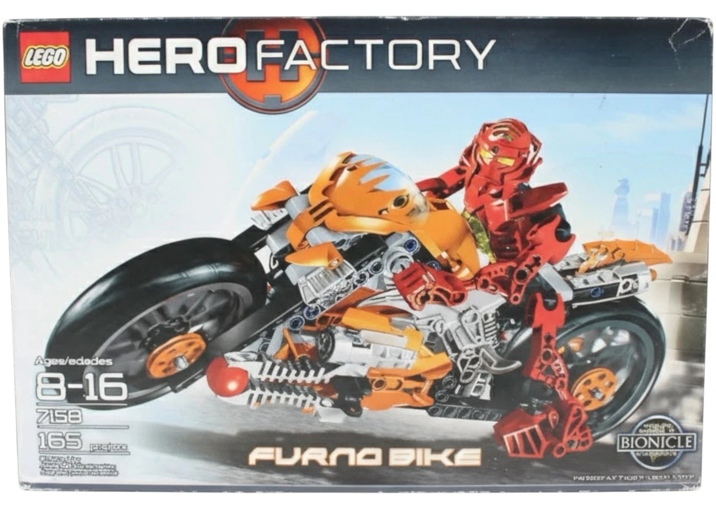 Lego Hero Factory Furno Bike Set 7158