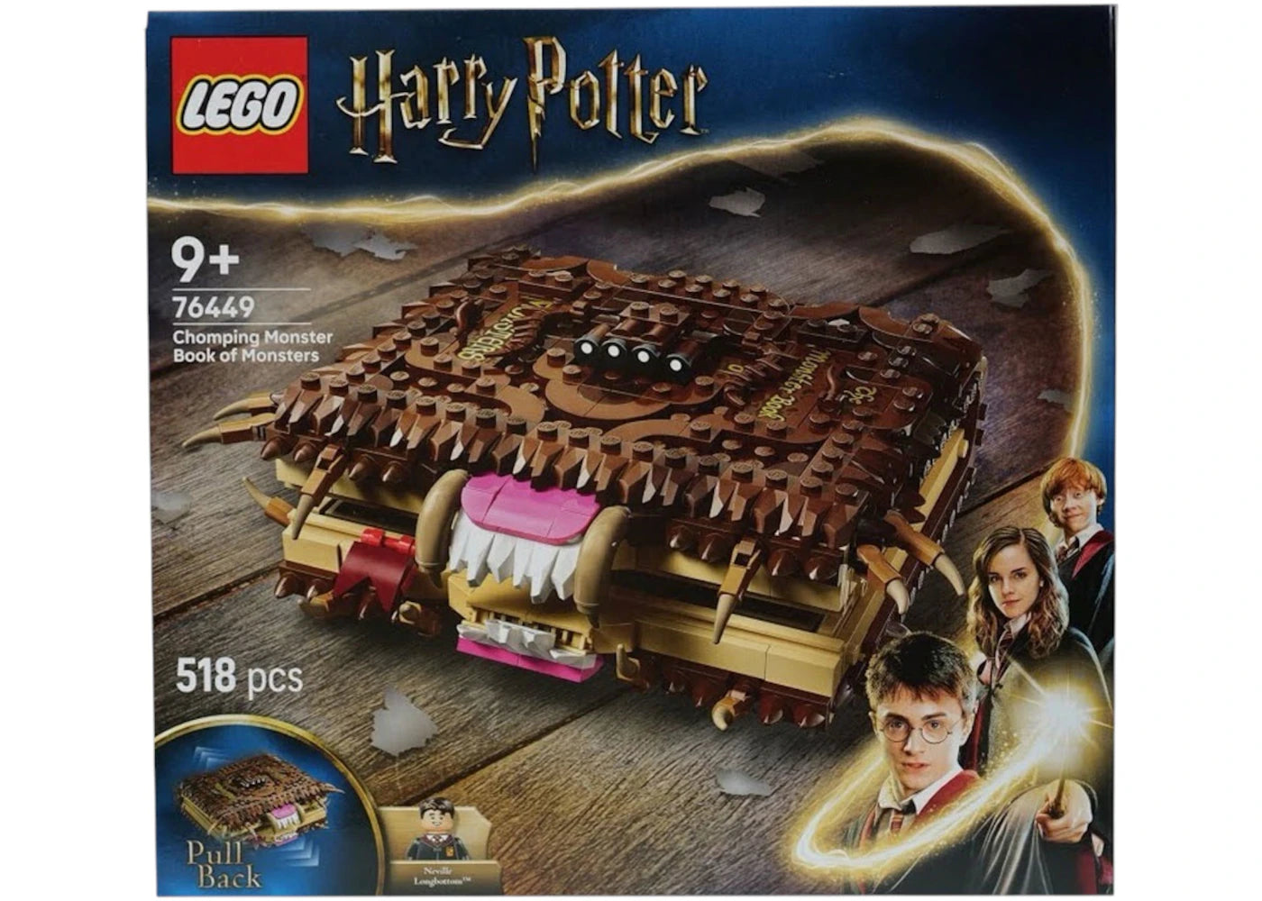 Lego Harry Potter Chomping Monster Book Of Monsters Set 76449