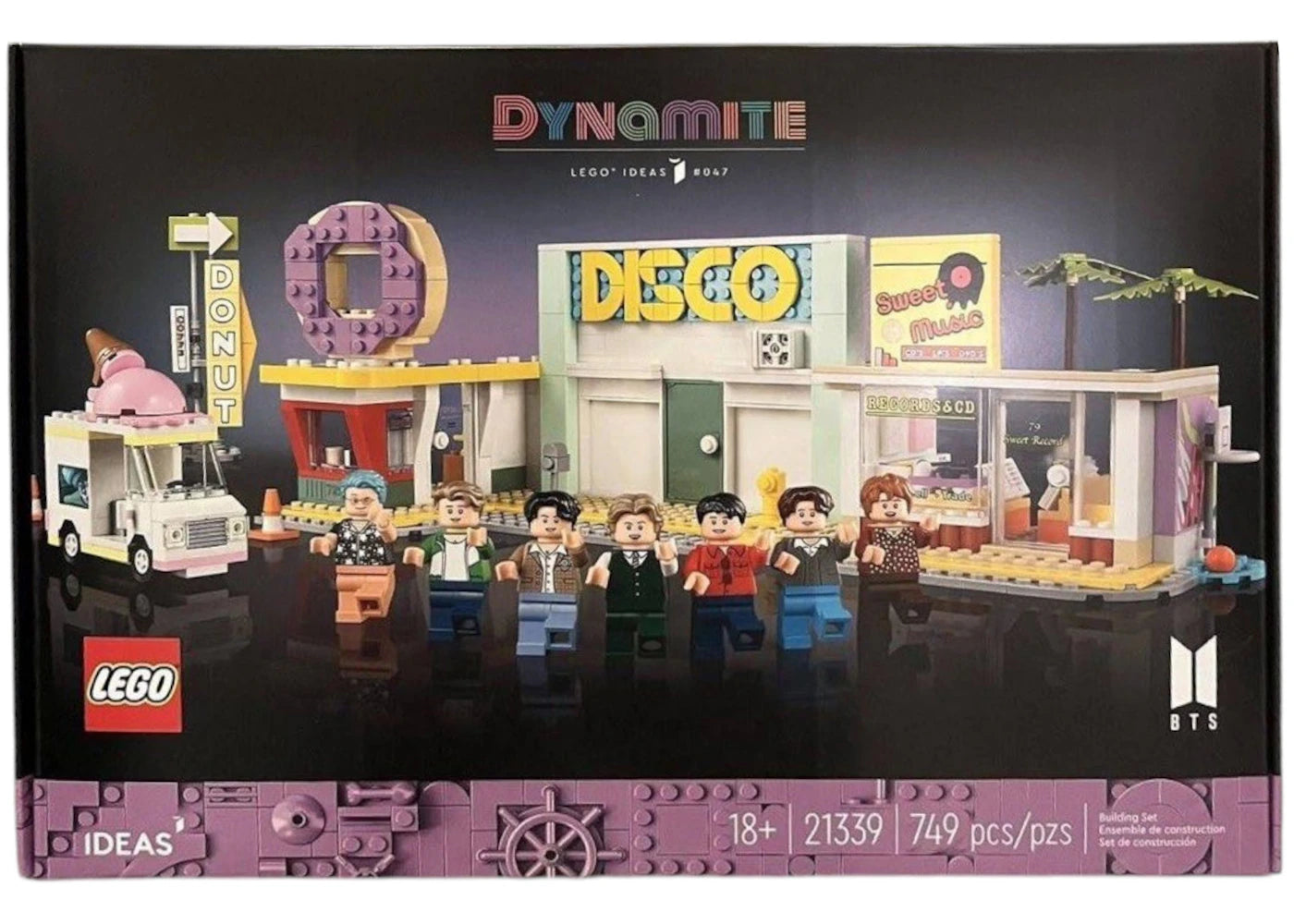 Lego Ideas Bts Dynamite Set 21339