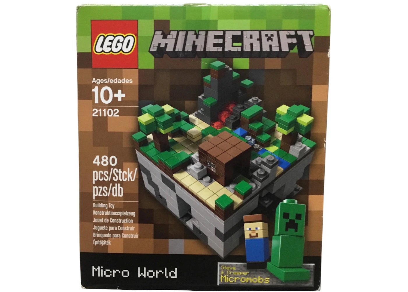 Lego Ideas Minecraft Micro World: The Forest Set 21102