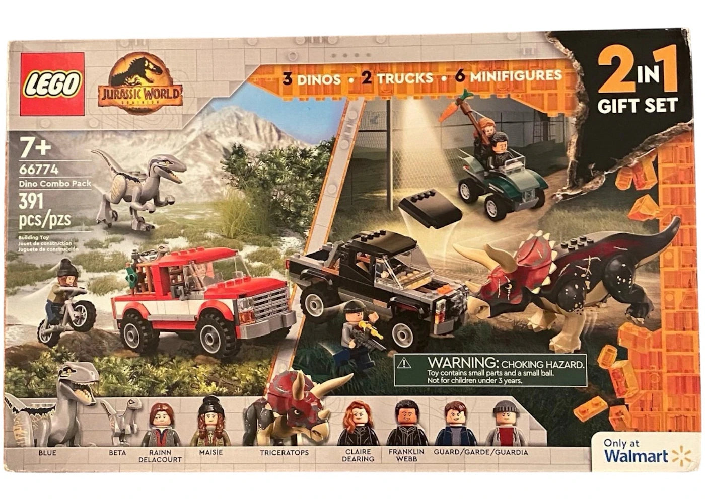 Lego Jurassic World Dino Combo Pack Set 66774