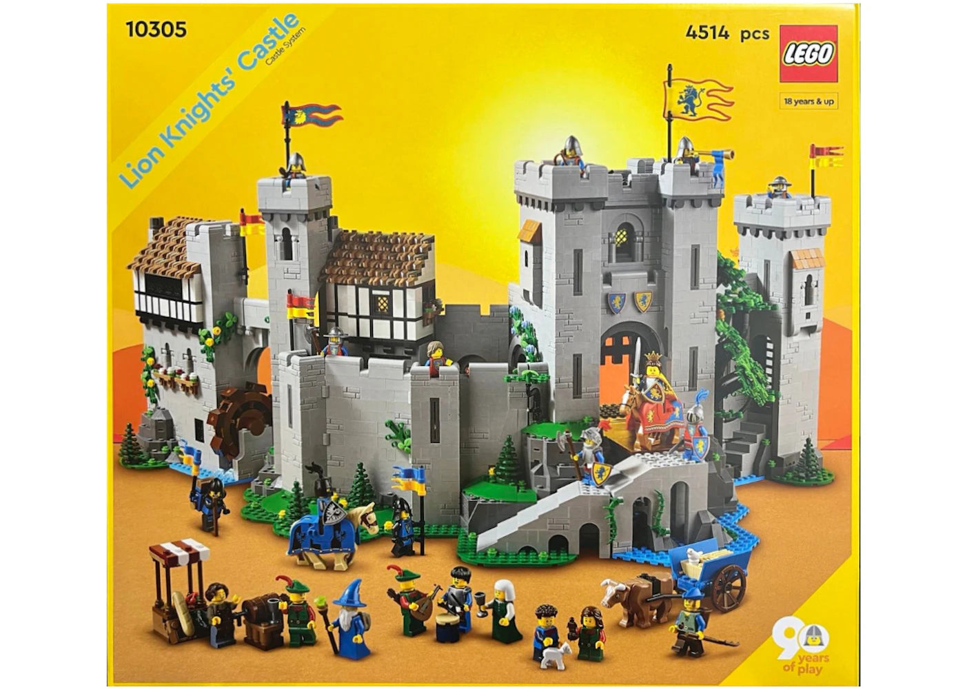 Lego Lion Knights' Castle Set 10305