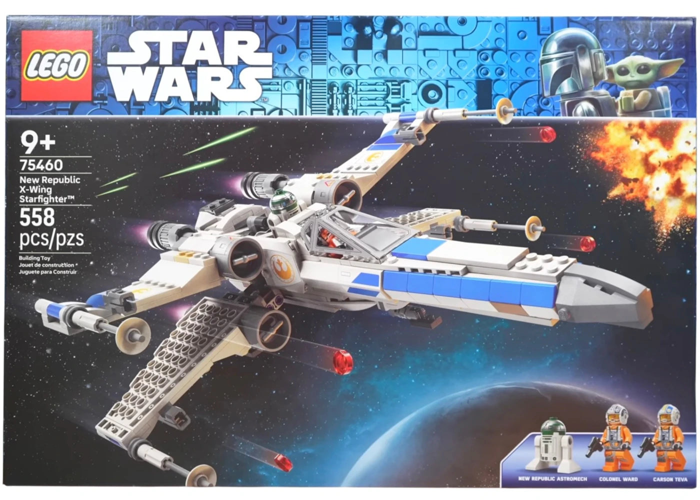 Lego New Republic X Wing Starfighter Set 75460