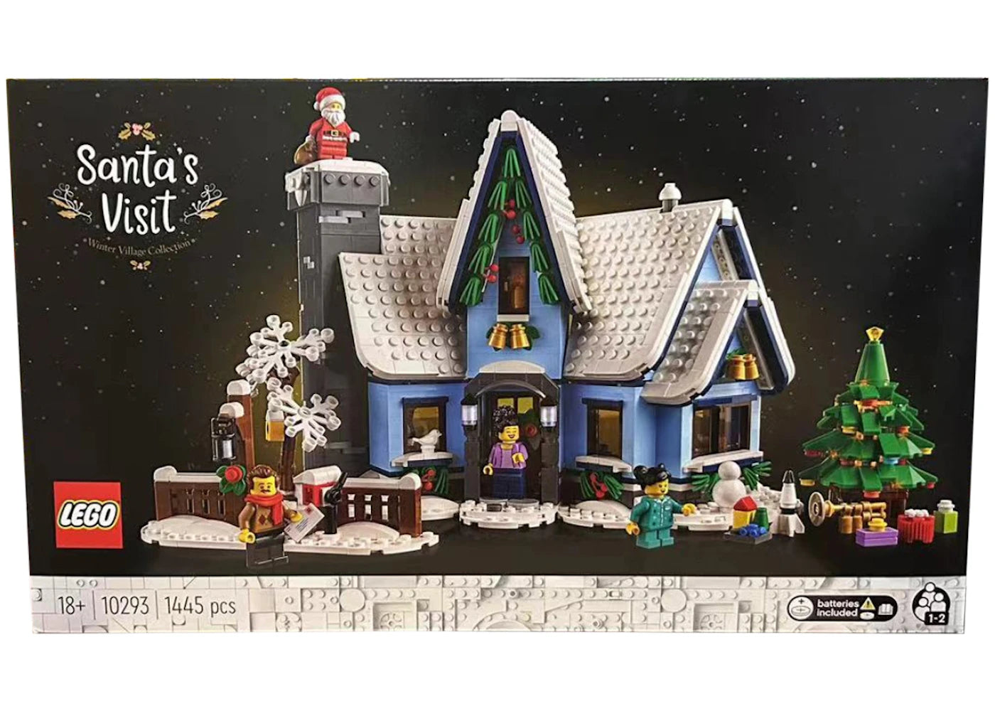 Lego Santa'S Visit Winter Village Set 10293