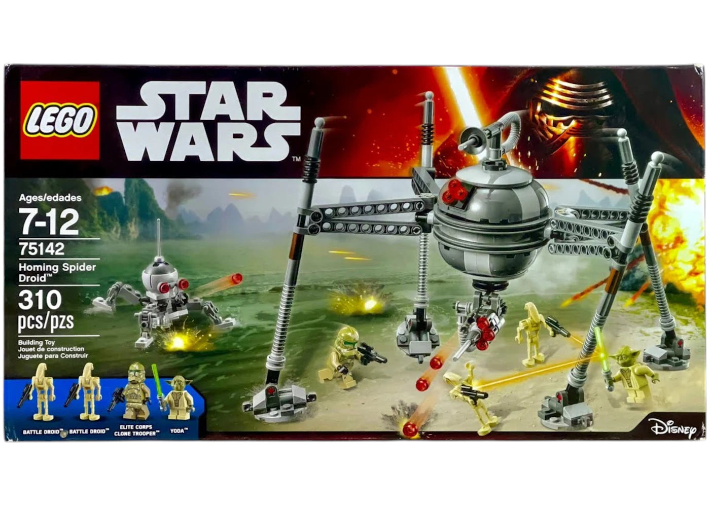 Lego Star Wars Homing Spider Droid Set 75142