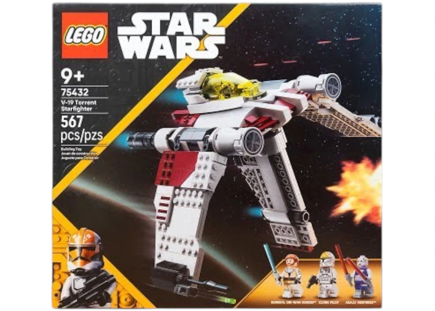 Lego Star Wars V-19 Torrent Starfighter Set 75432