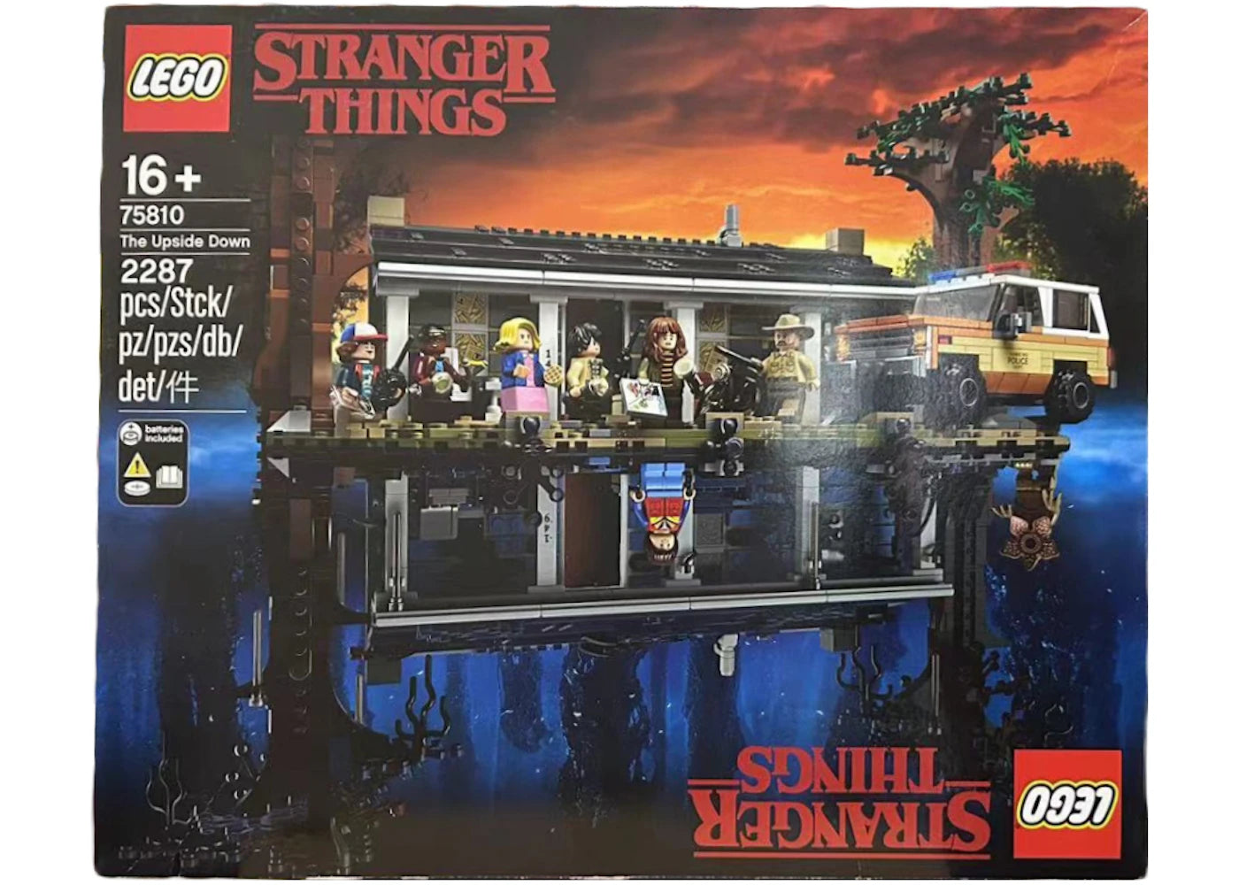 Lego Stranger Things The Upside Down Set 75810