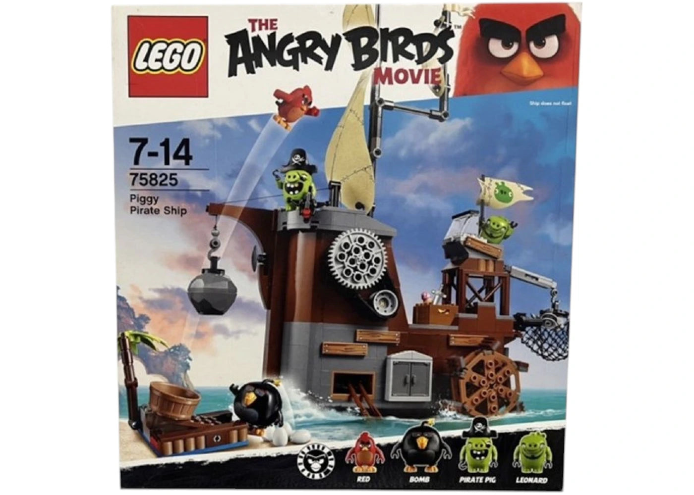 Lego The Angry Birds Movie King Pig'S Castle Set 75826