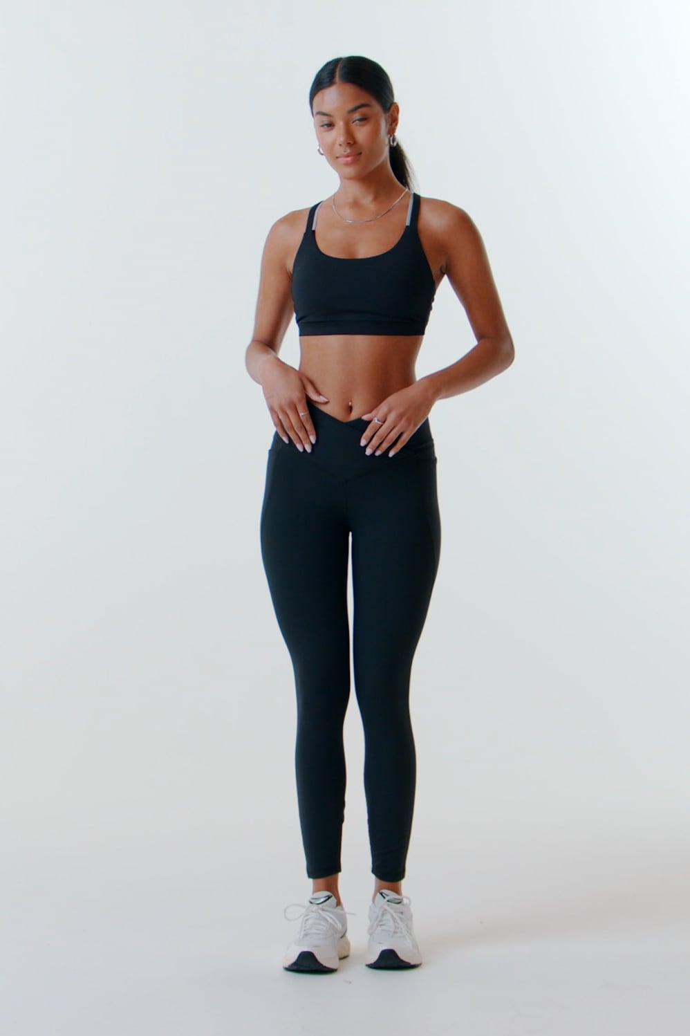 Fabletics Oasis PureLuxe HW Crossover 7/8 Legging
