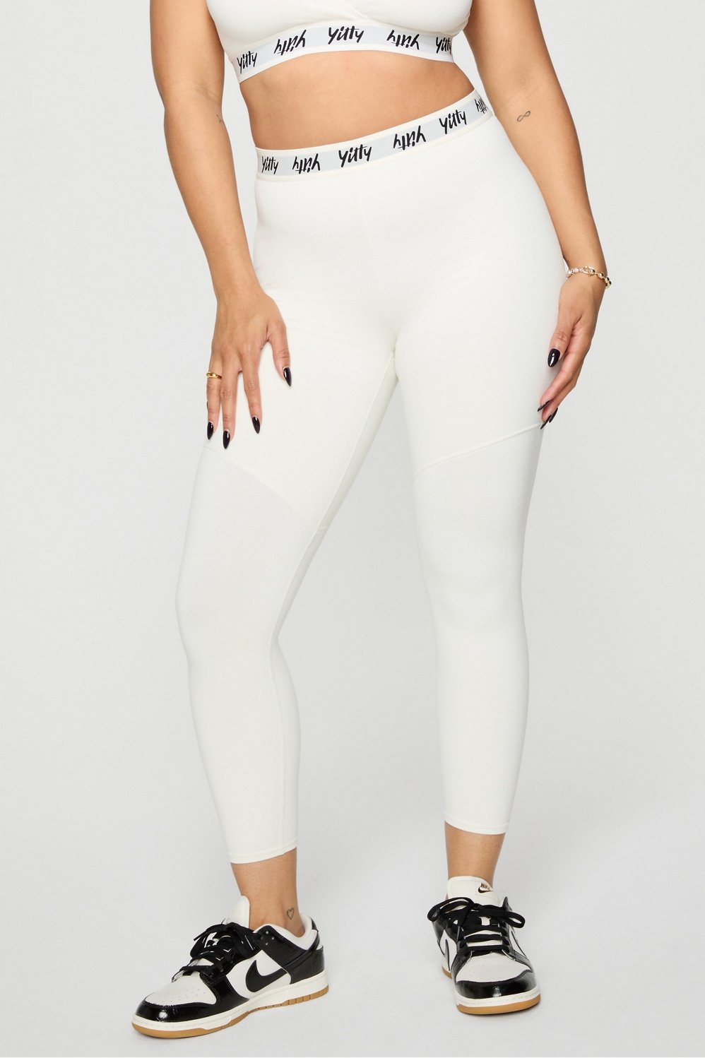 Fabletics Major Label Shaping High Waist Logo Legging 7/8