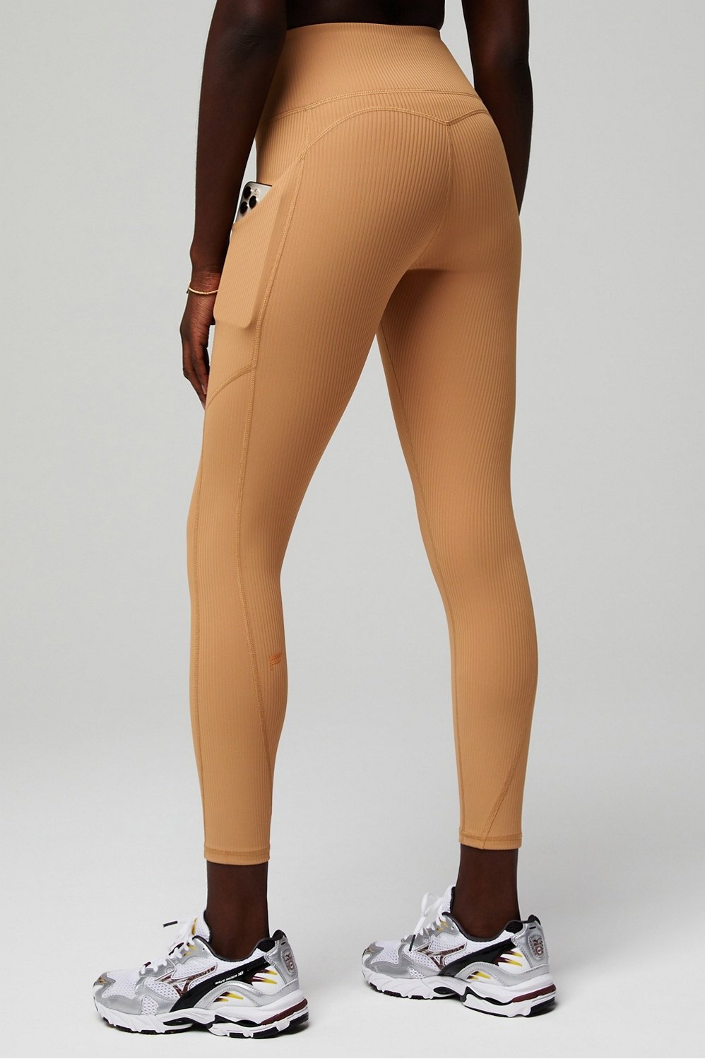 Fabletics Oasis Rib HW Crossover 7/8 Legging