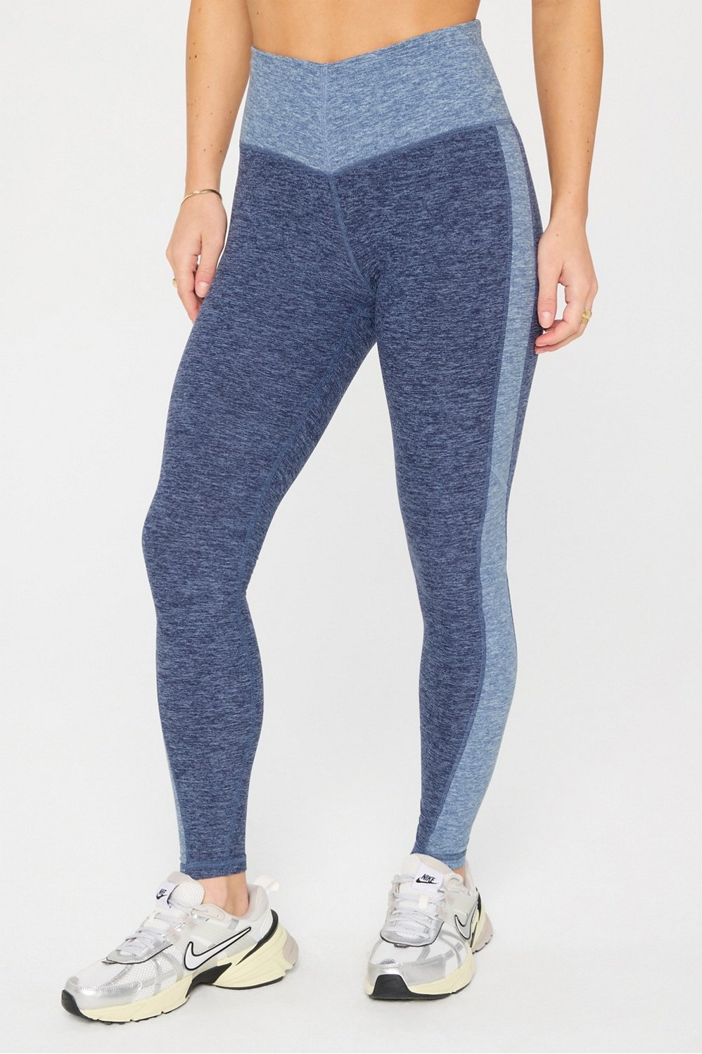 Fabletics HeatherFlex High-Waisted Tonal Legging