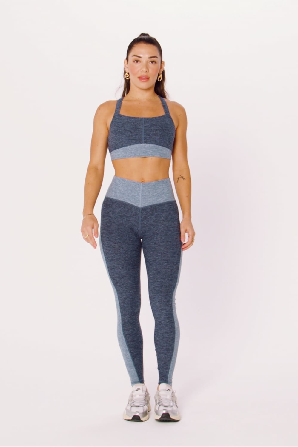 Fabletics HeatherFlex High-Waisted Tonal Legging