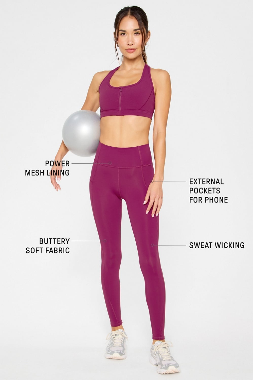 Fabletics Oasis PureLuxe High-Waisted Legging