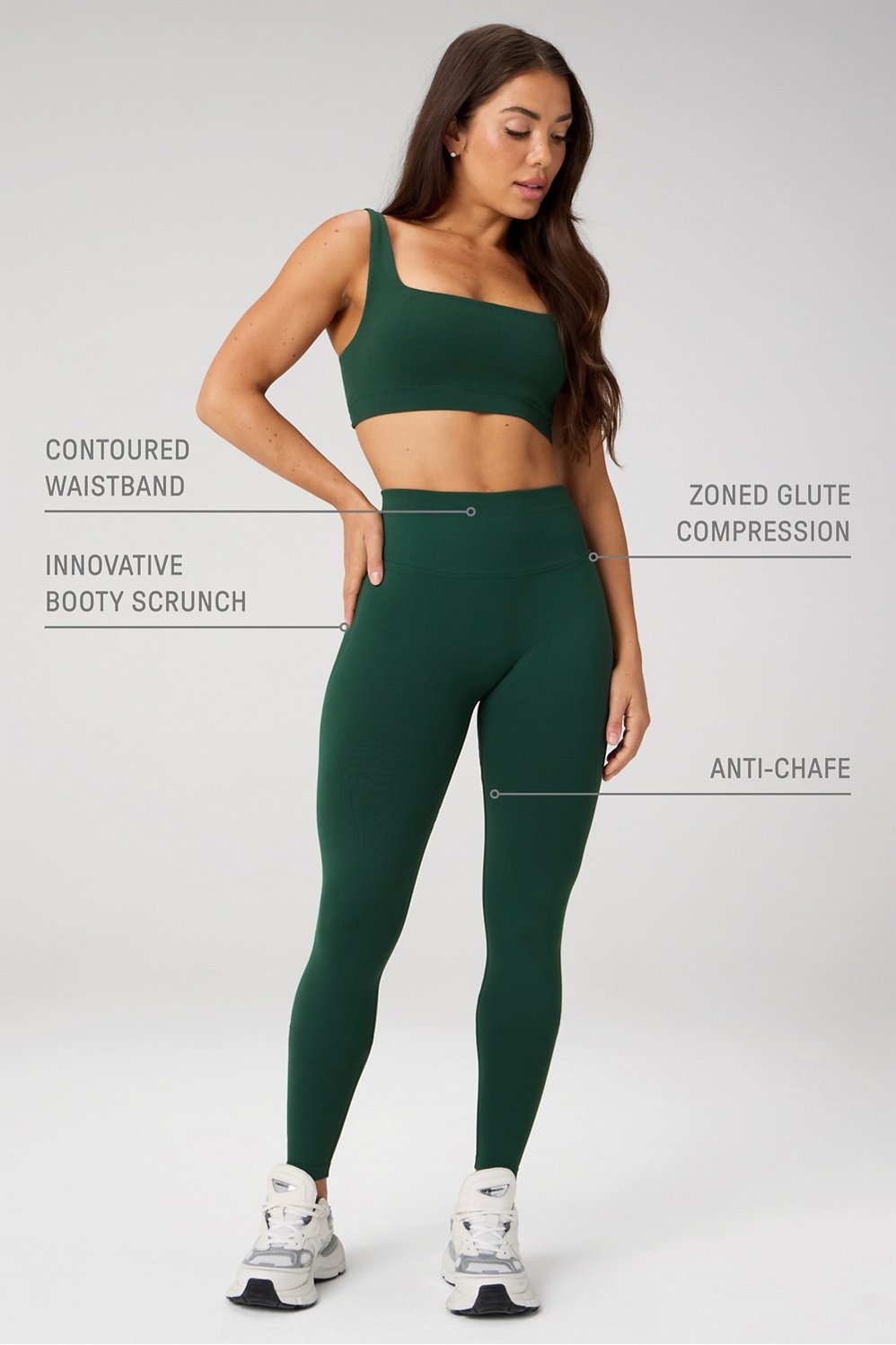 Fabletics Seamless Scrunch High-Waisted Legging