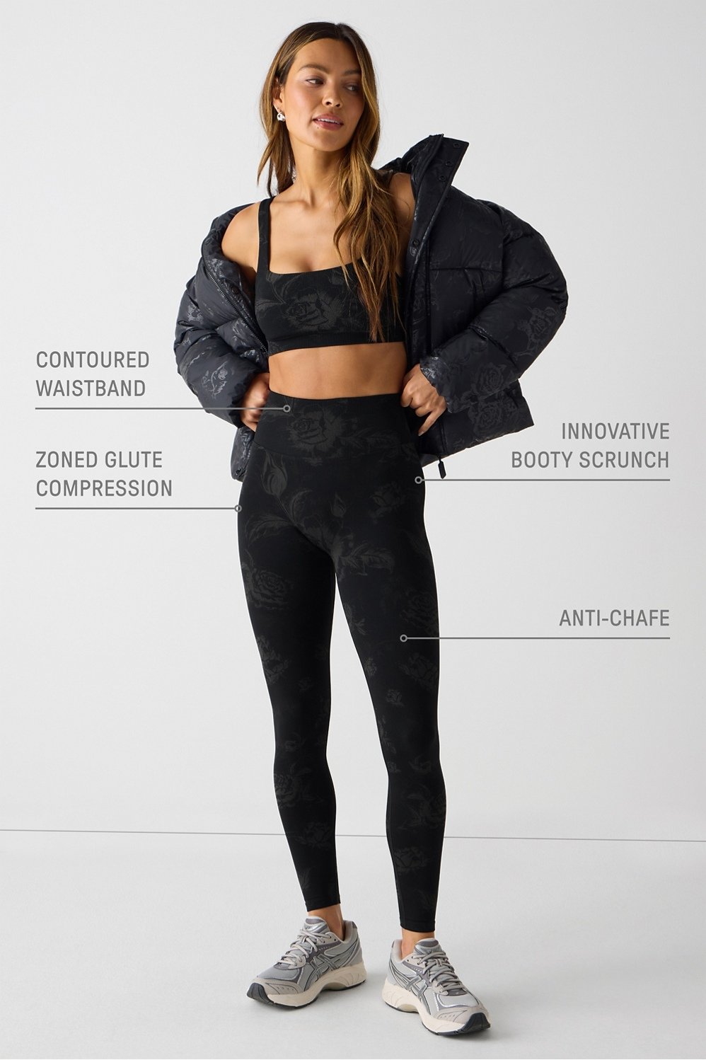 Fabletics Seamless Scrunch High-Waisted Legging