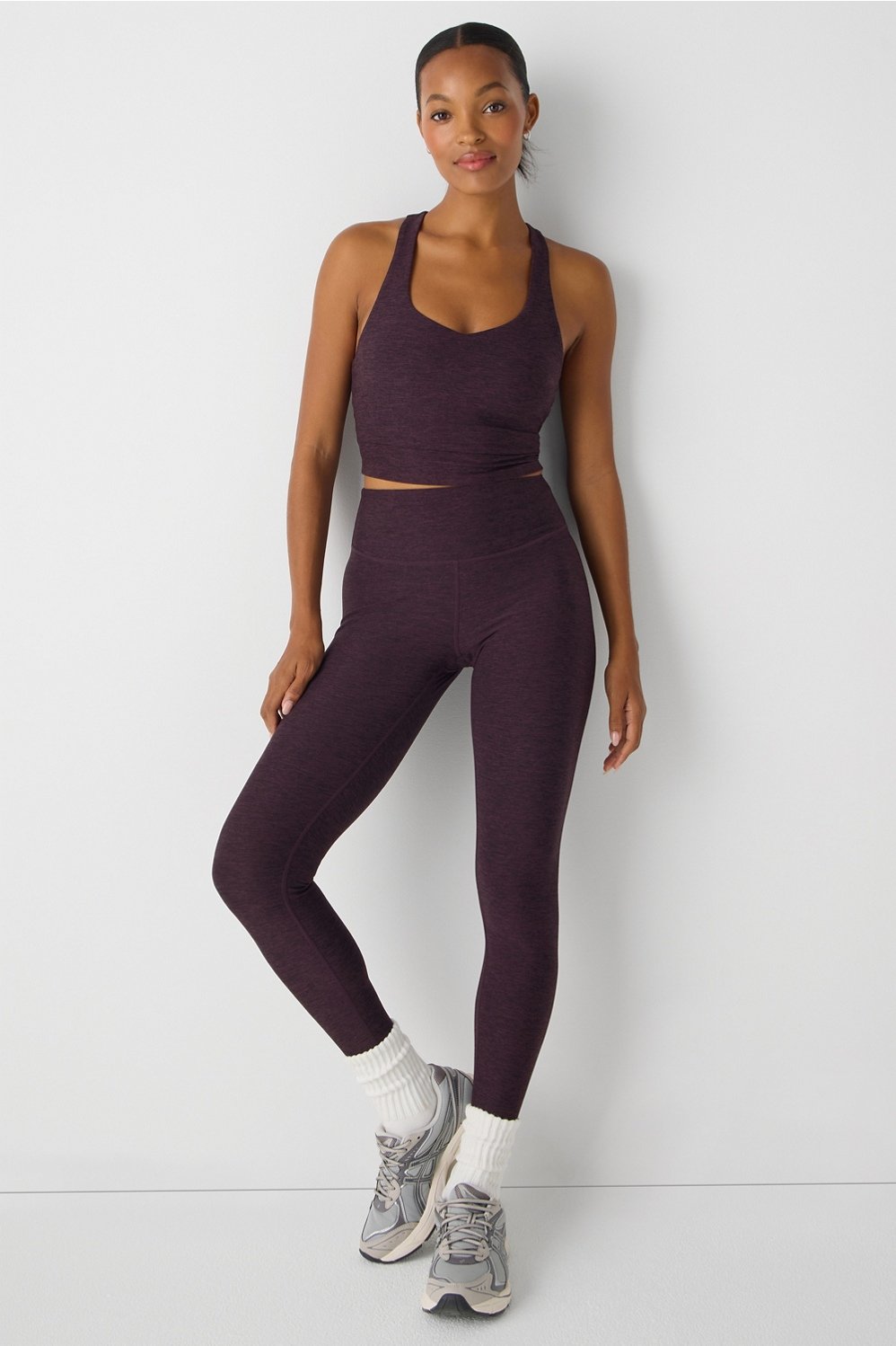 Fabletics HeatherFlex High-Waisted TLC Legging