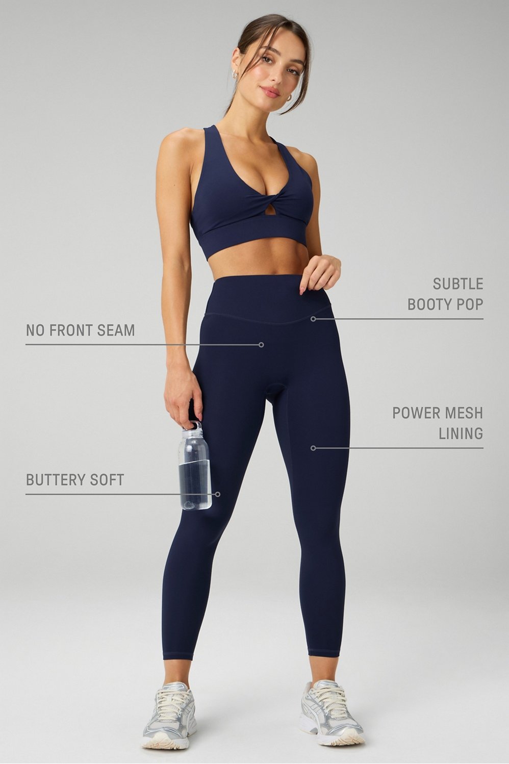 Fabletics The No-Seam PureLuxe TLC Legging 7/8