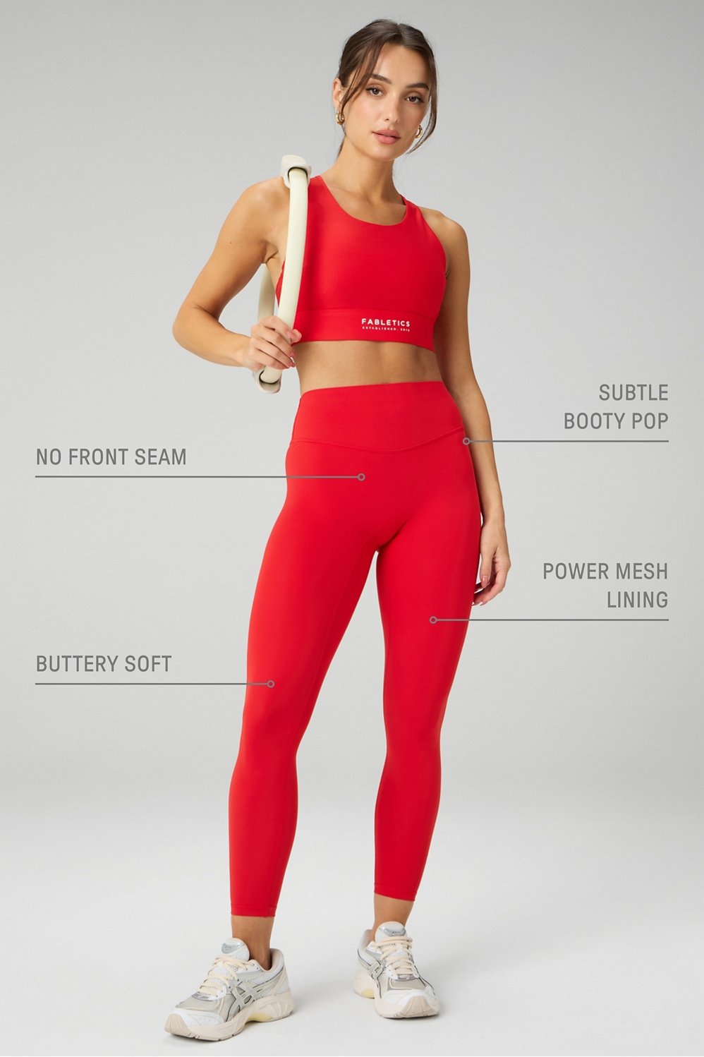 Fabletics The No-Seam PureLuxe TLC Legging 7/8