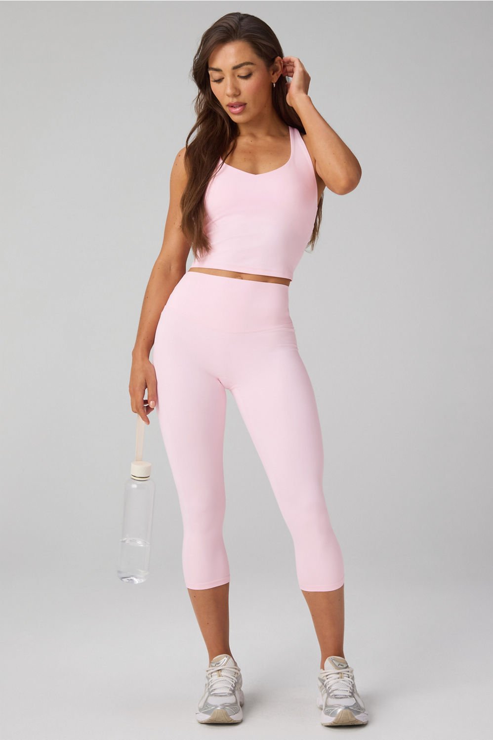 Fabletics The No-Seam PureLuxe TLC High-Waisted Capri 22"