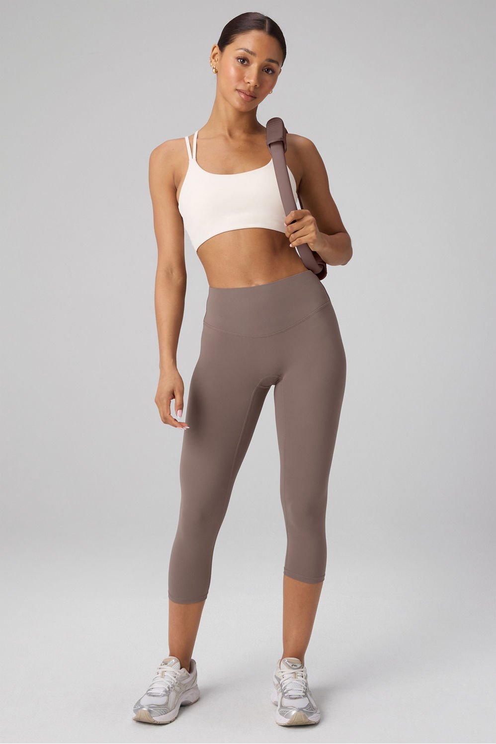 Fabletics The No-Seam PureLuxe TLC High-Waisted Capri 22"