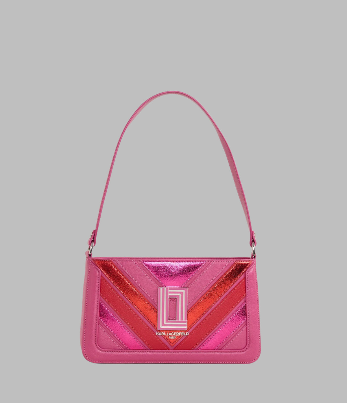 KarlLagerfeld Simone demi shoulder bag cactus flower