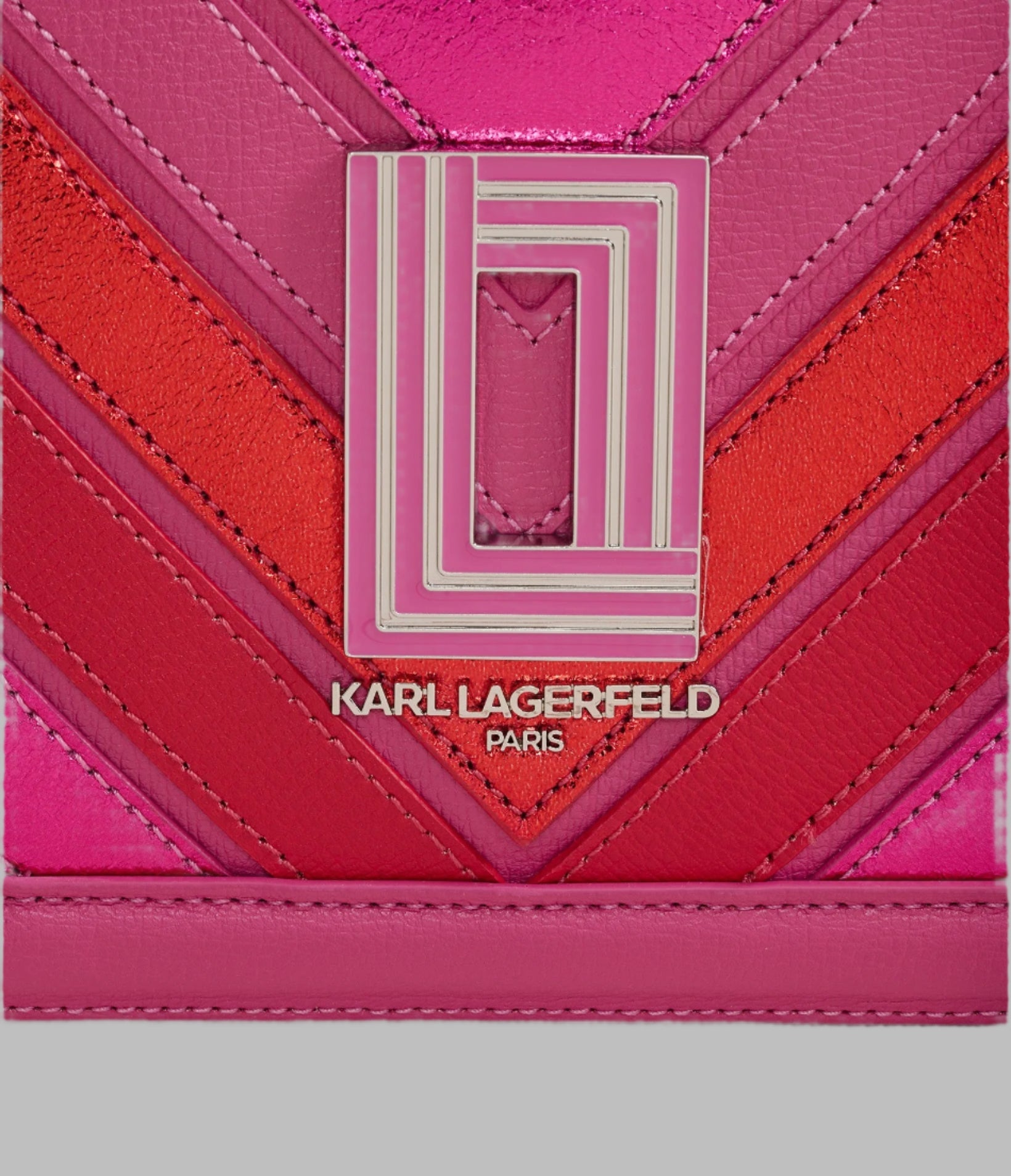 KarlLagerfeld Simone demi shoulder bag cactus flower