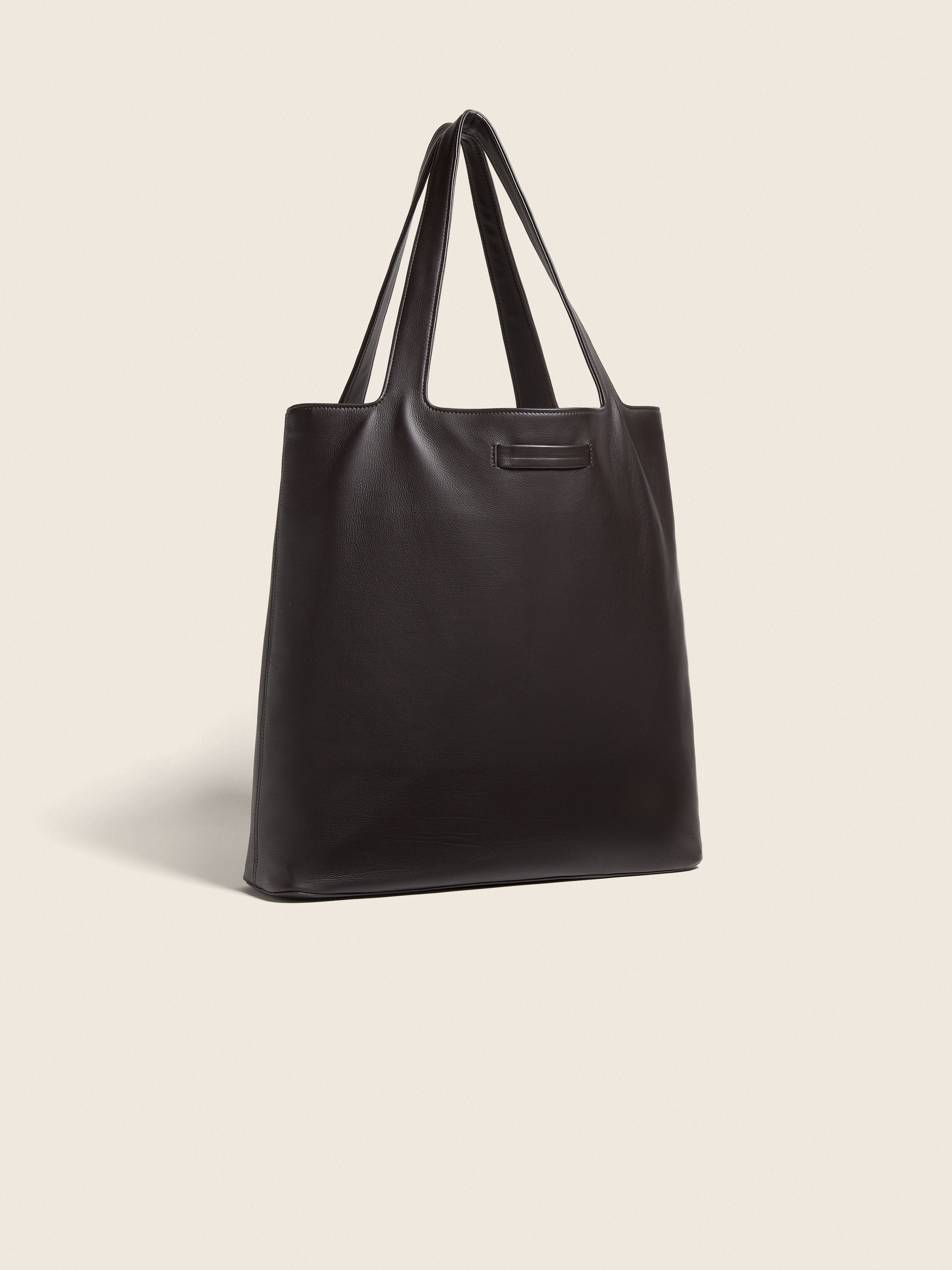 Zegna Dark Brown Secondskin Tote Bag