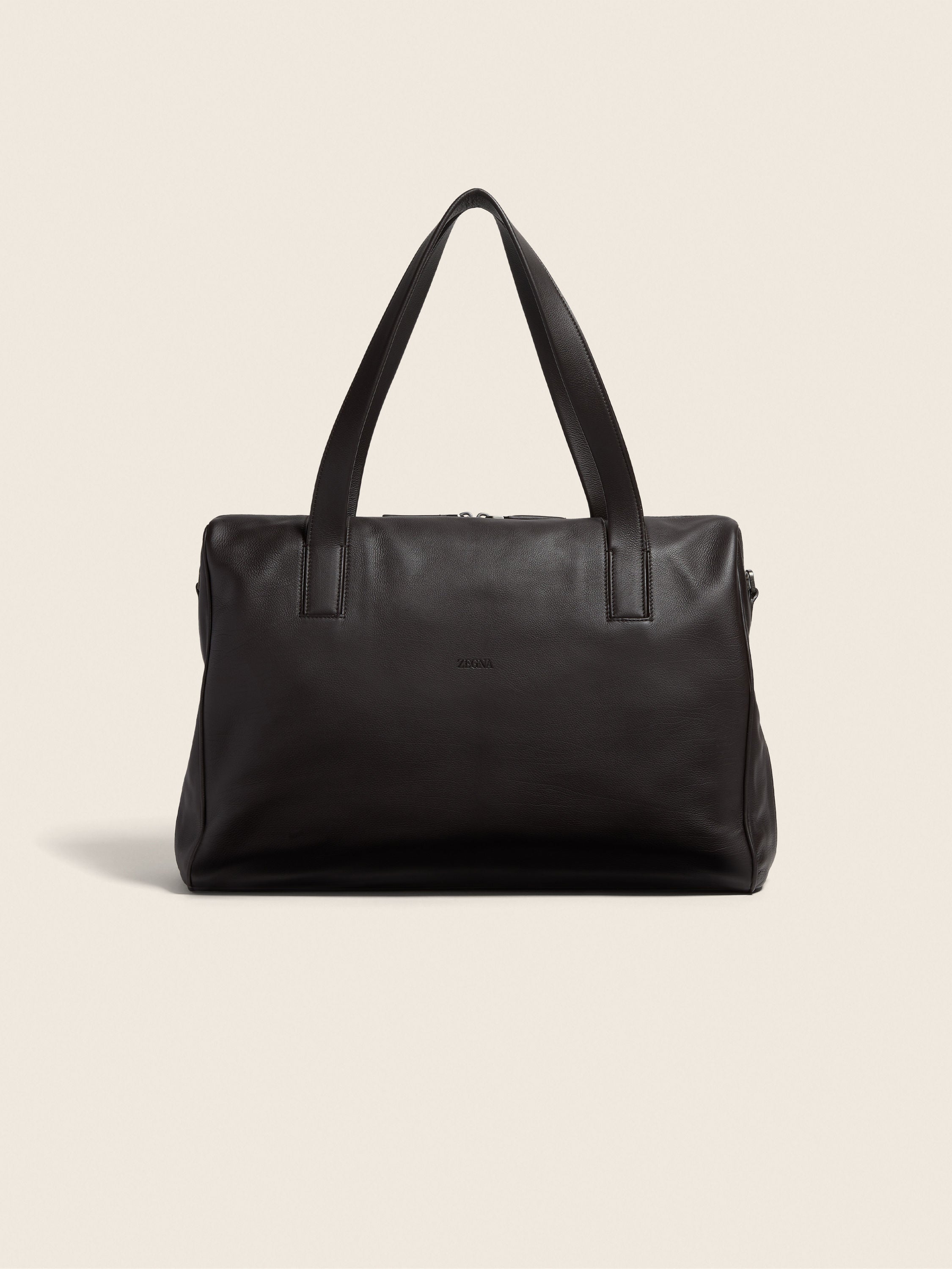 Zegna Dark Brown Secondskin Business Bag