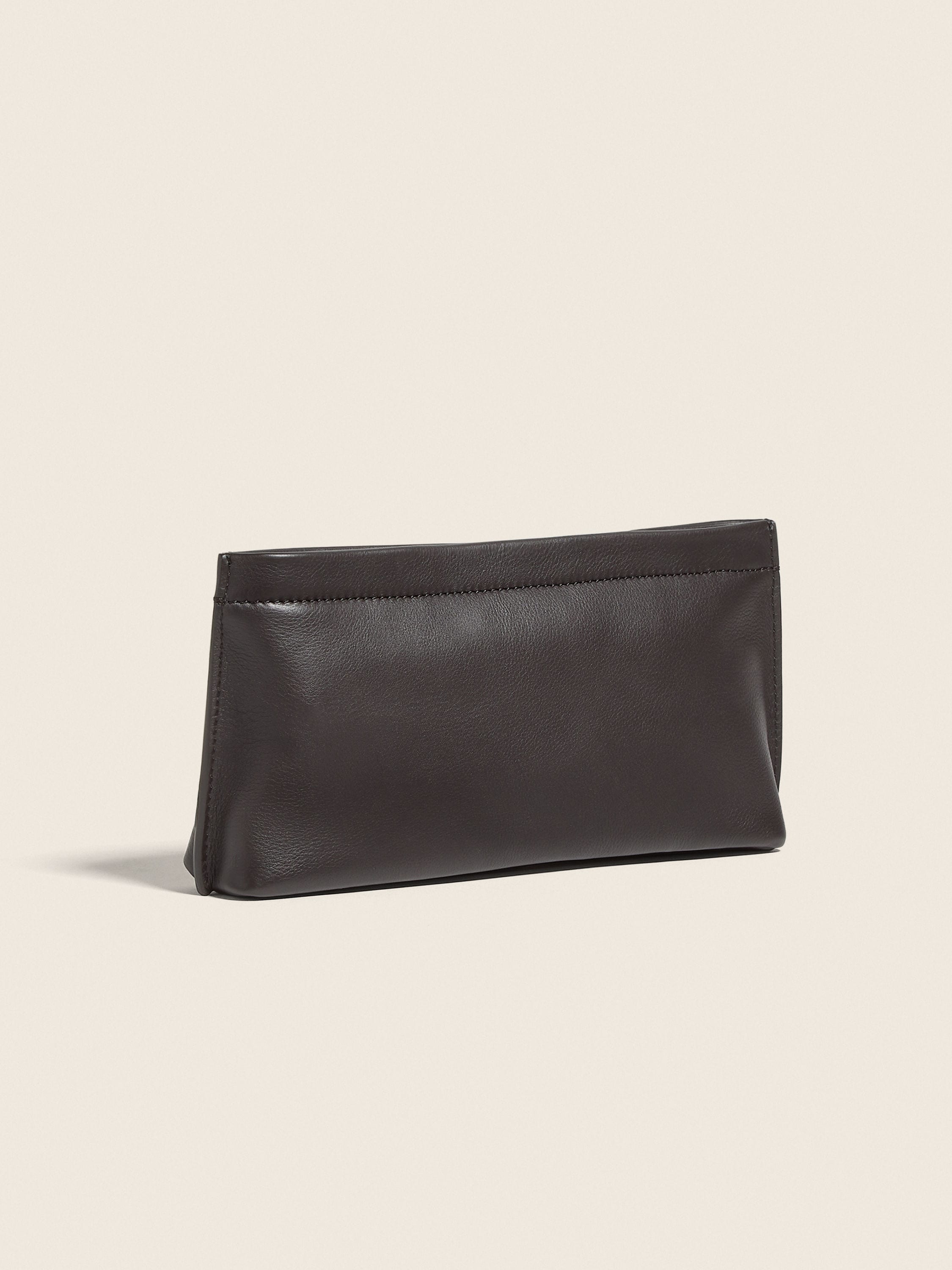 Zegna Dark Brown Secondskin Clutch