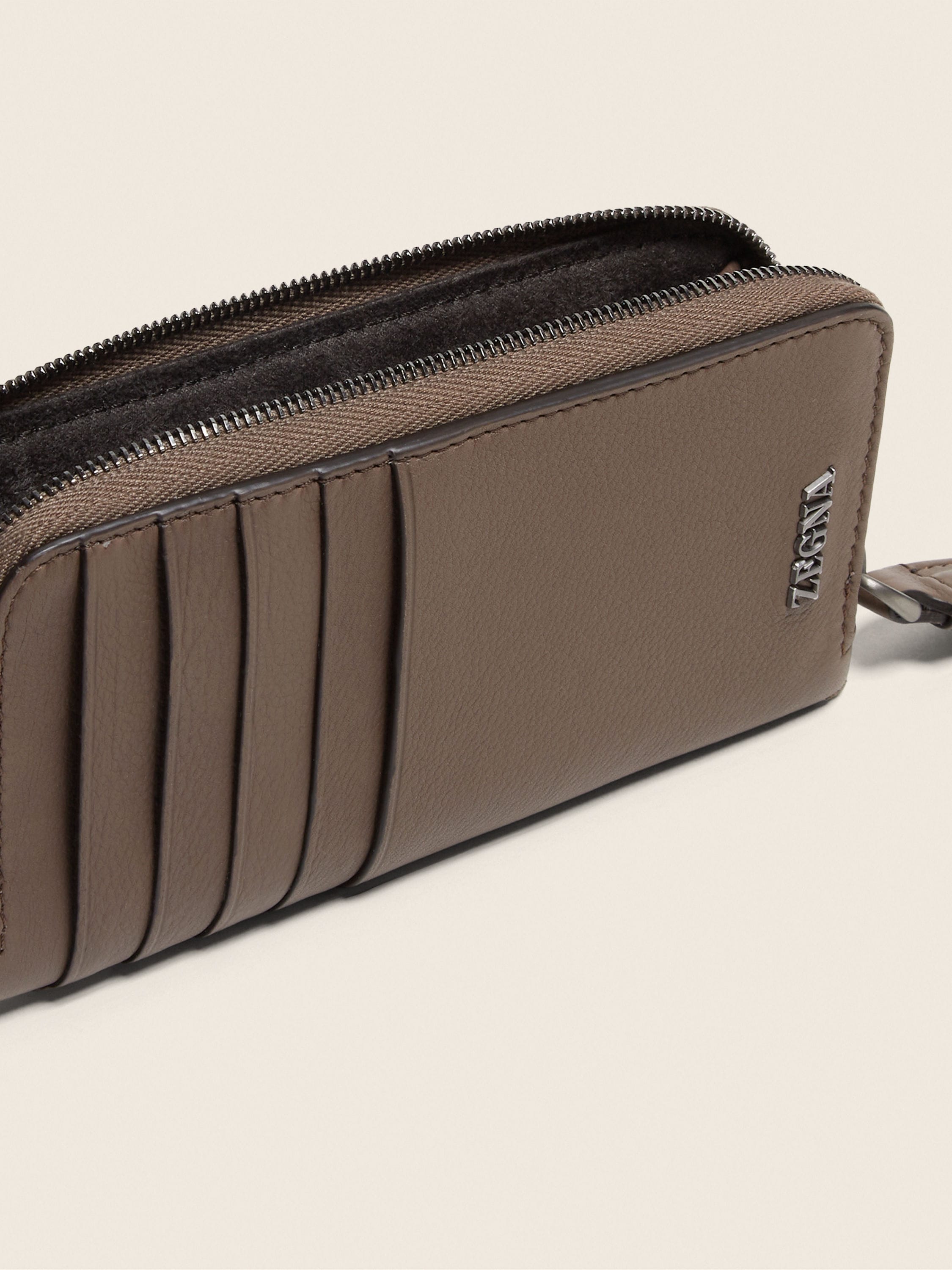 Zegna Brown Secondskin Wallet