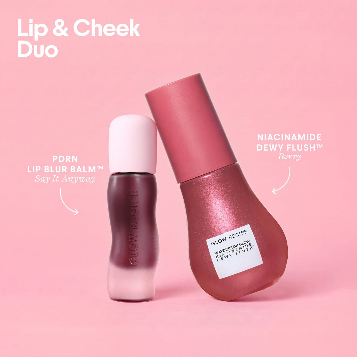 Glow Recipe Vegan PDRN Tinted Soft Matte Lip Blur Balm