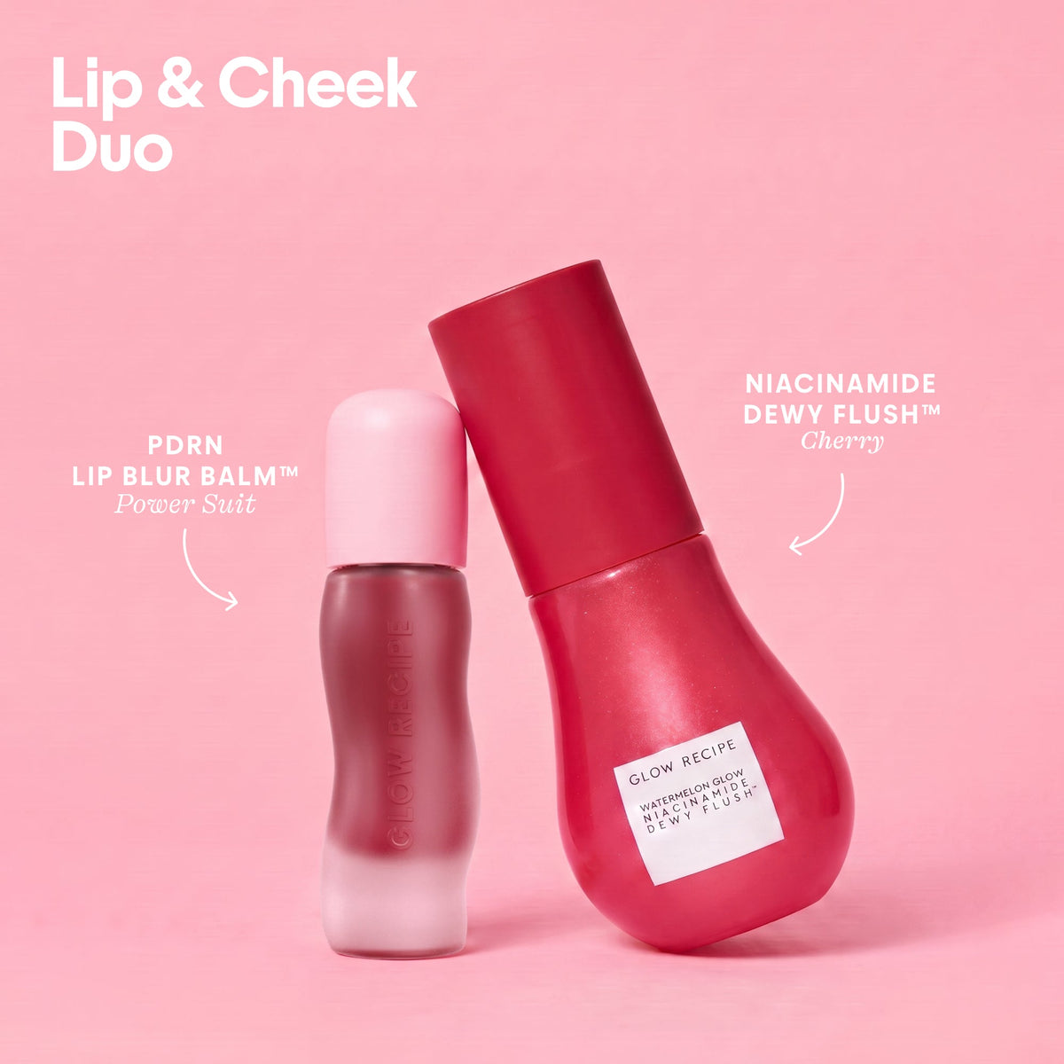 Glow Recipe Vegan PDRN Tinted Soft Matte Lip Blur Balm