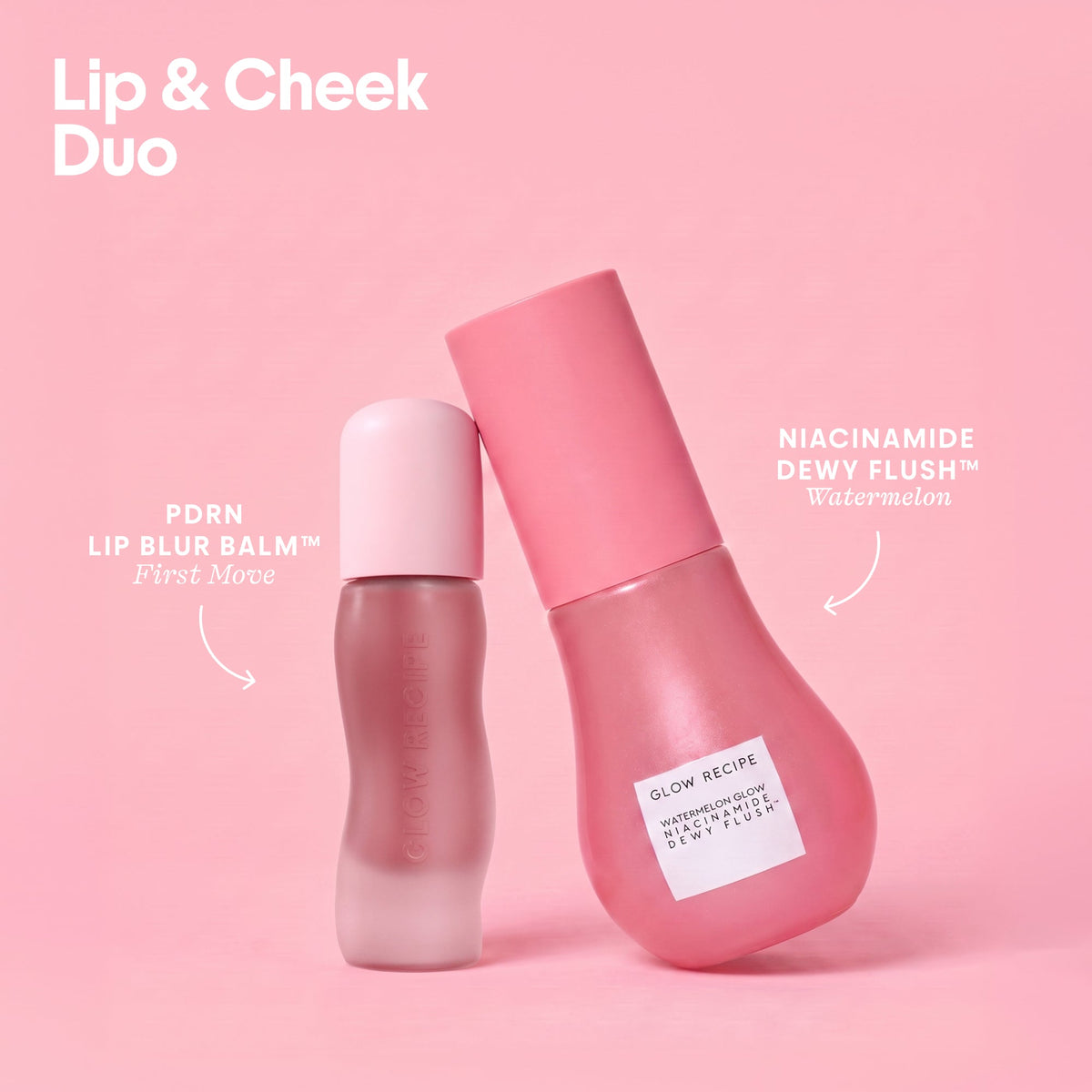 Glow Recipe Vegan PDRN Tinted Soft Matte Lip Blur Balm