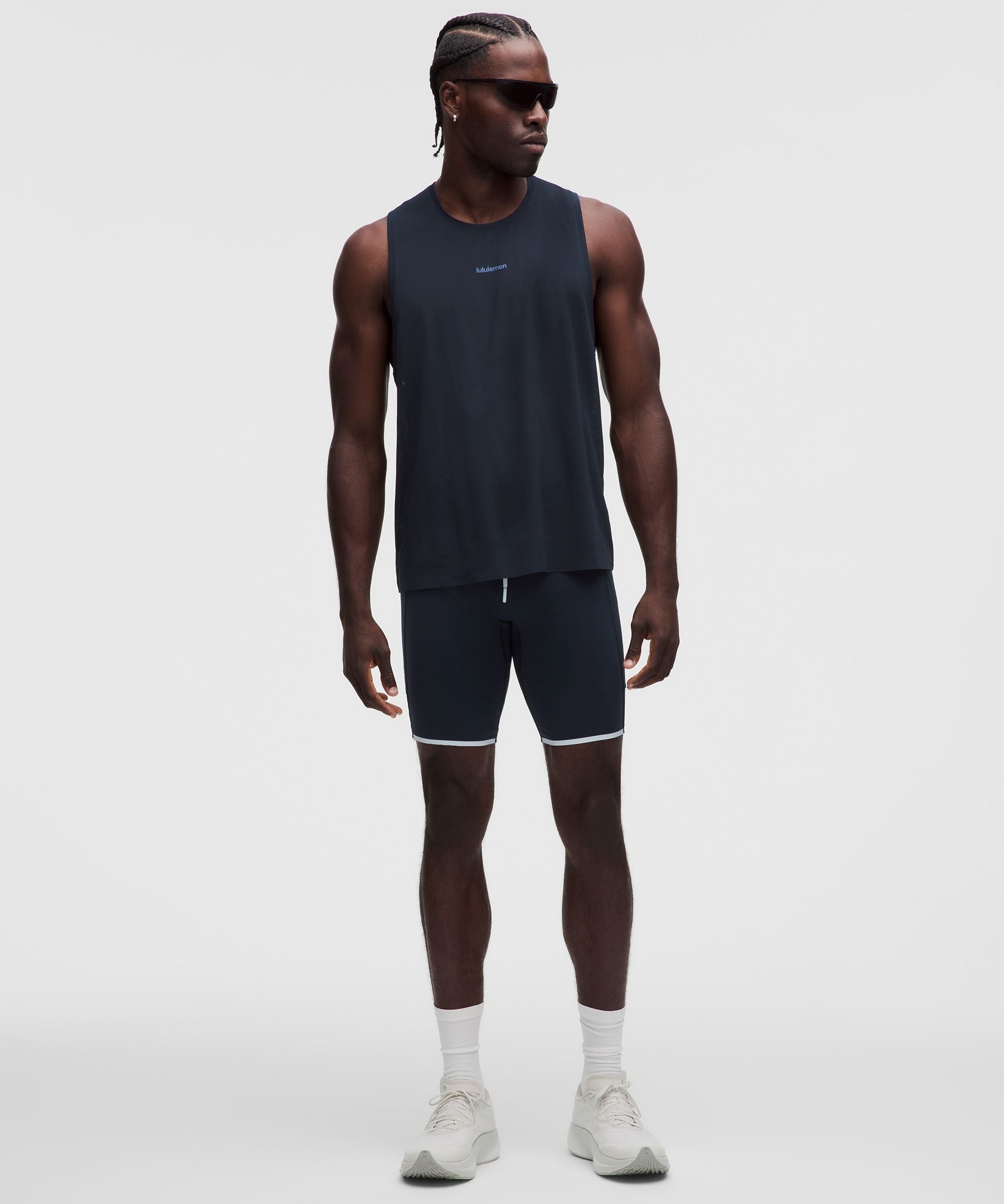 Lululemon Men's Fast and Free Singlet *Race Length