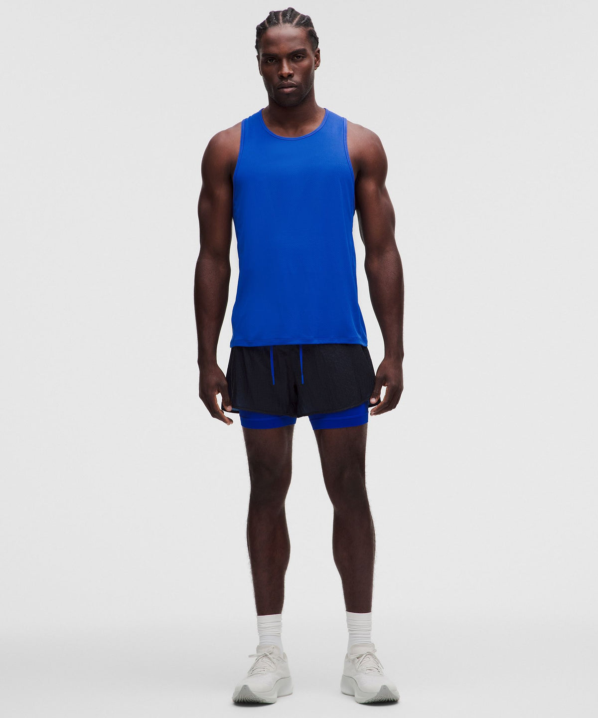 Lululemon Fast and Free Tank *Perforated Stripe