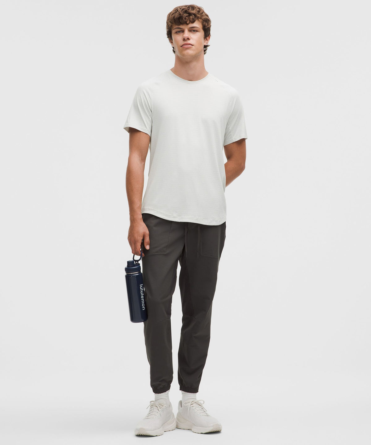 Men's Lululemon License to Train Short Sleeve Shirt, detail 5