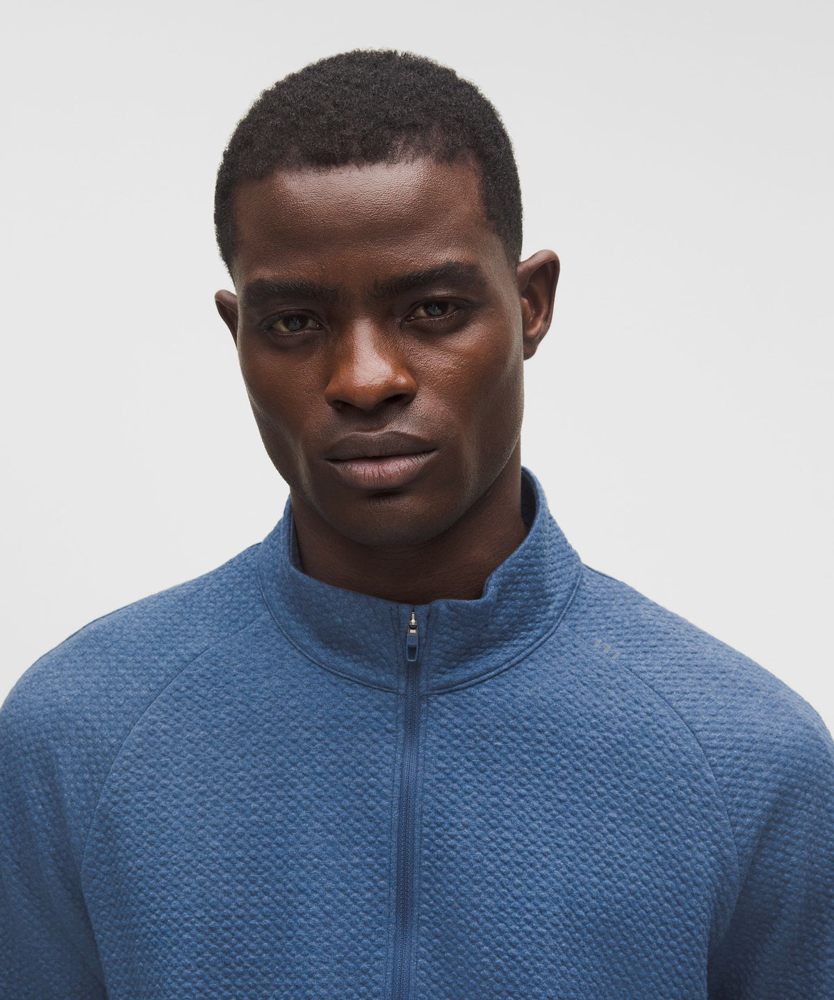 Lululemon Textured Double-Knit Cotton Half Zip