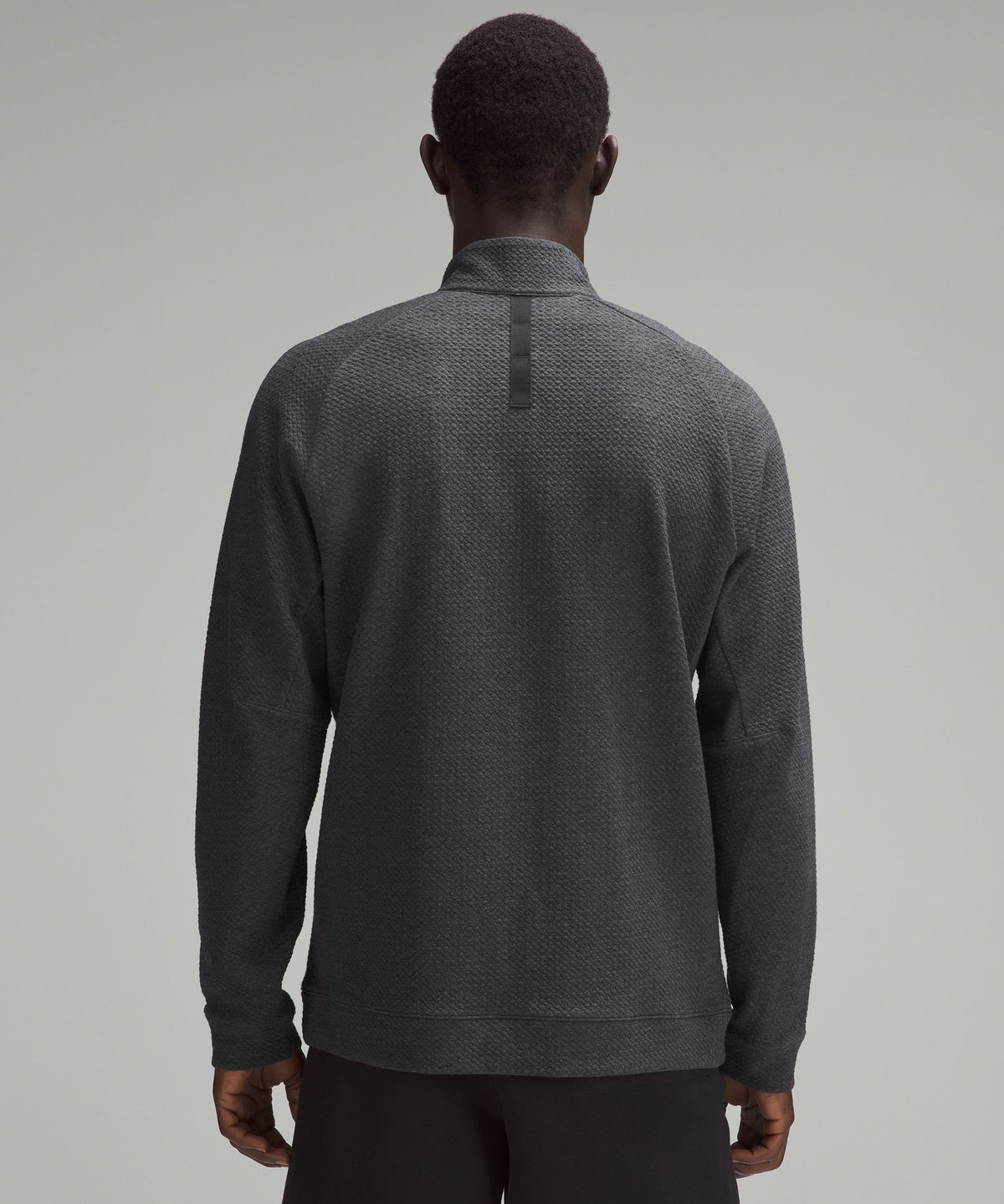 Lululemon Textured Double-Knit Cotton Half Zip