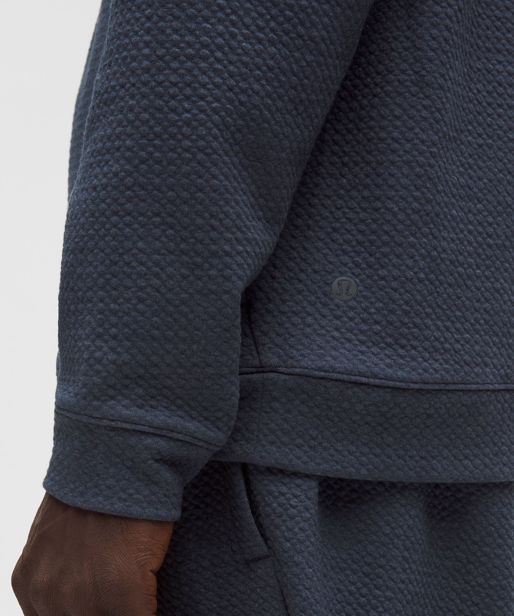 Lululemon Textured Double-Knit Cotton Hoodie