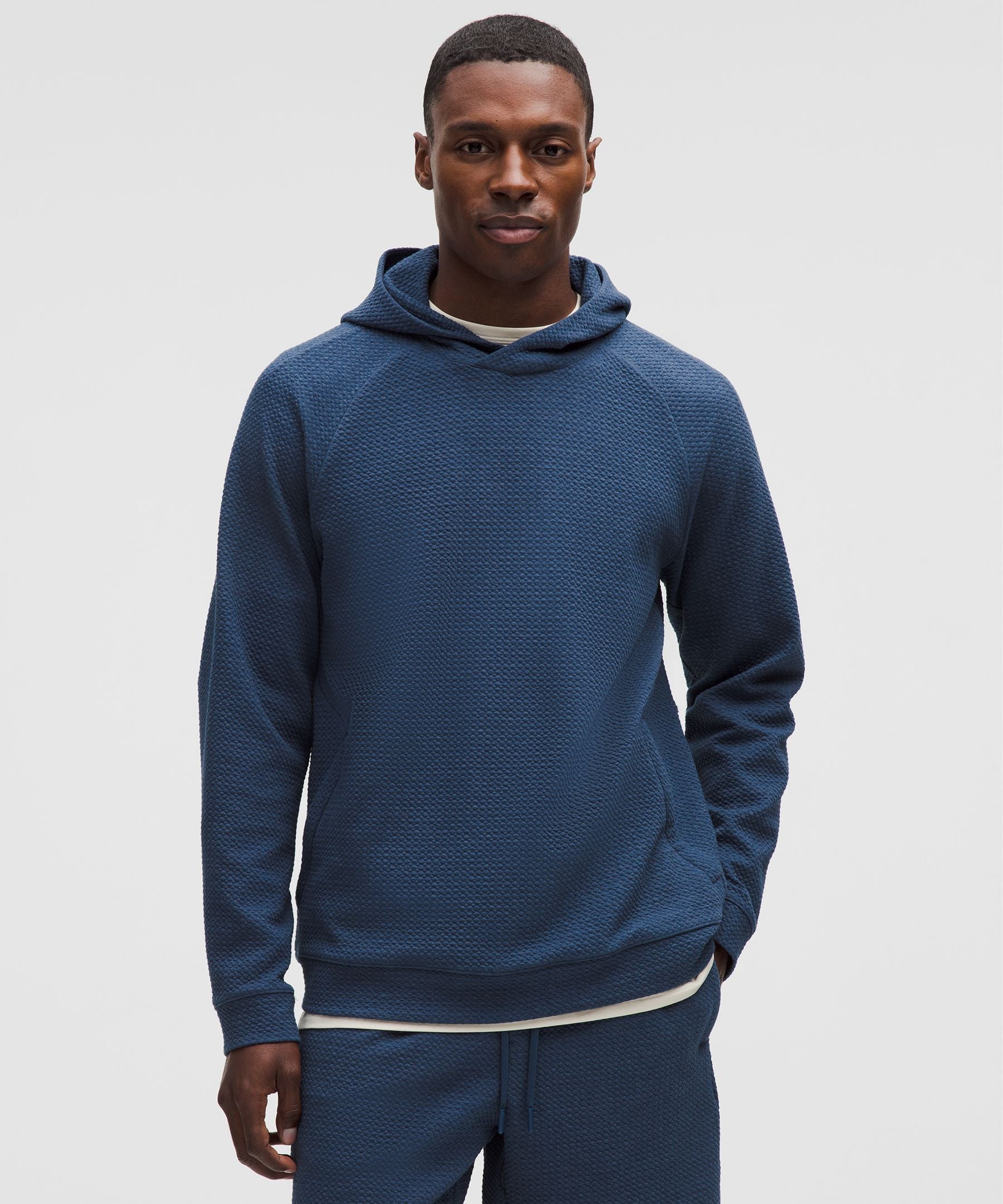 Lululemon Textured Double-Knit Cotton Hoodie