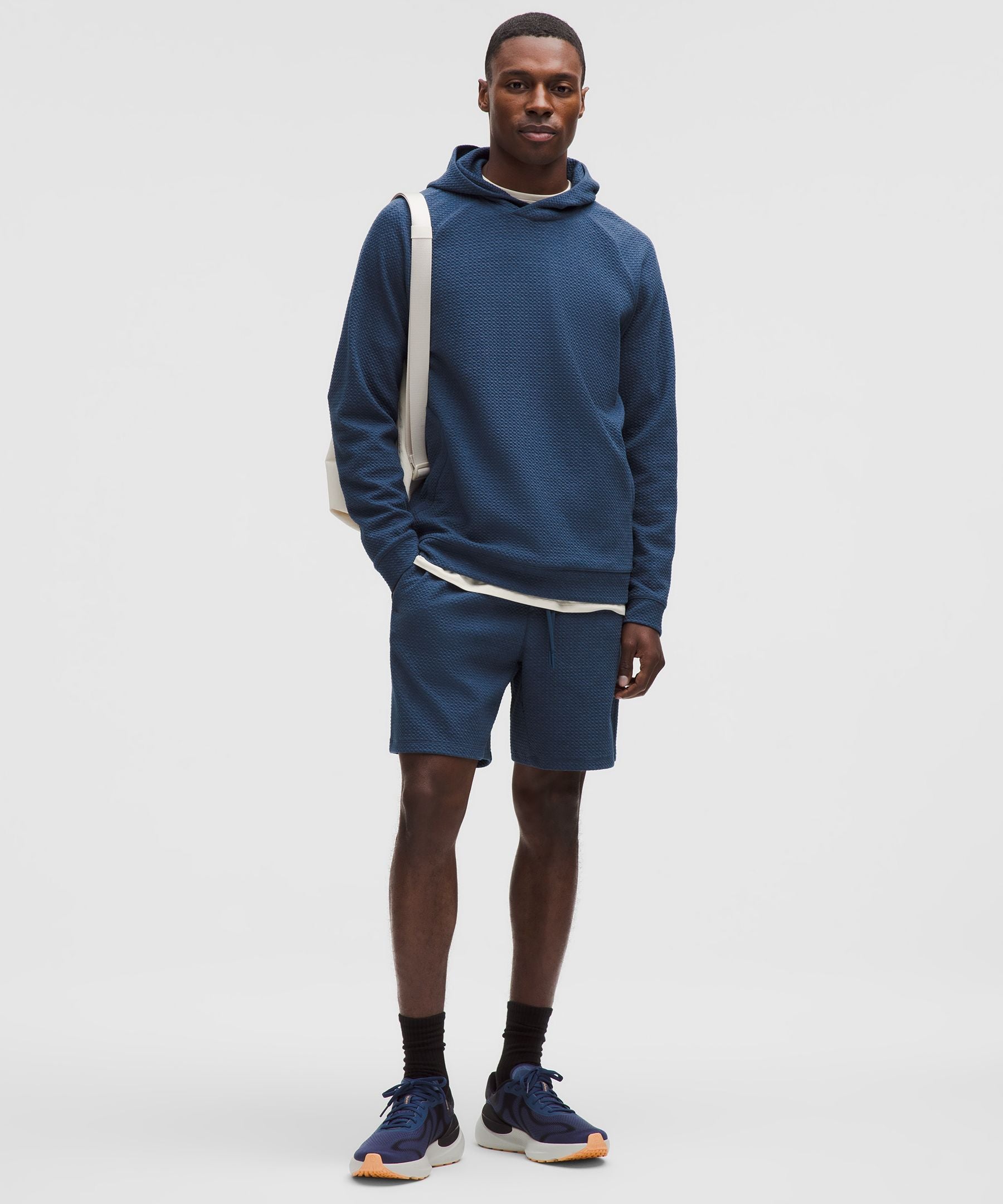 Lululemon Textured Double-Knit Cotton Hoodie