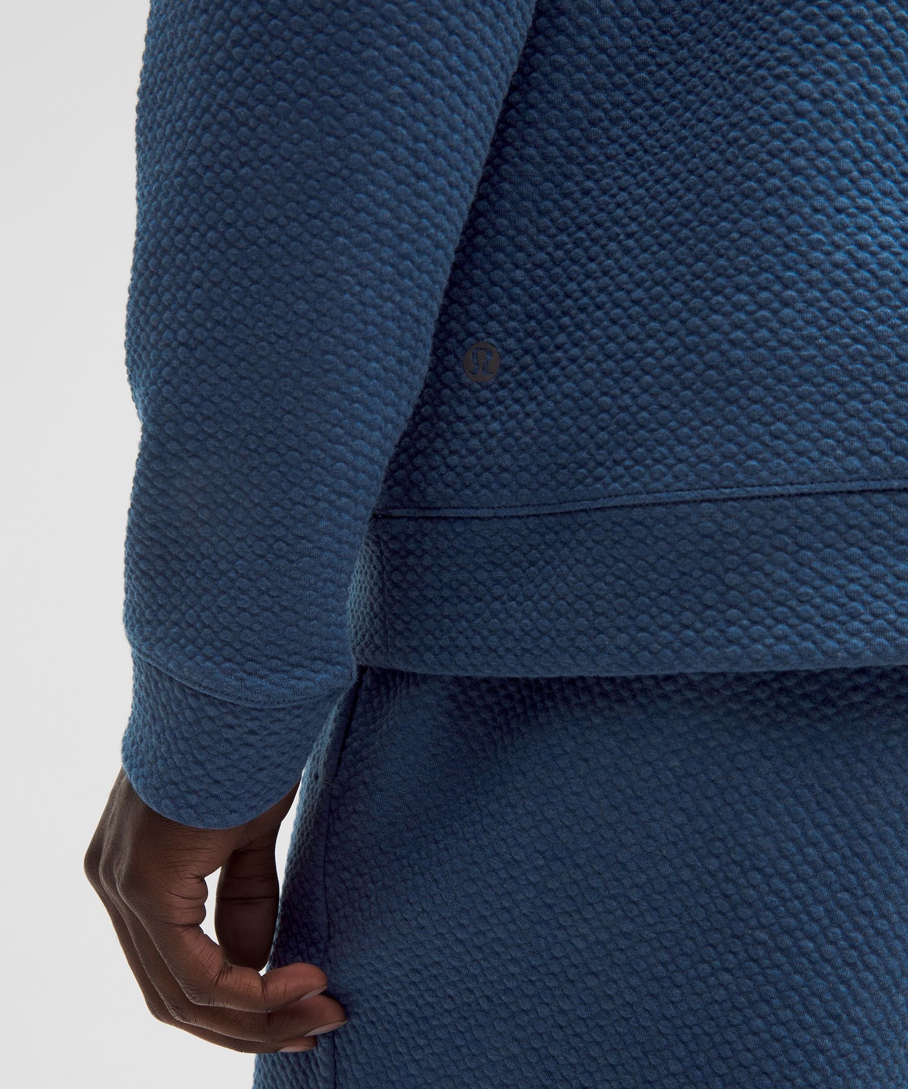 Lululemon Textured Double-Knit Cotton Hoodie
