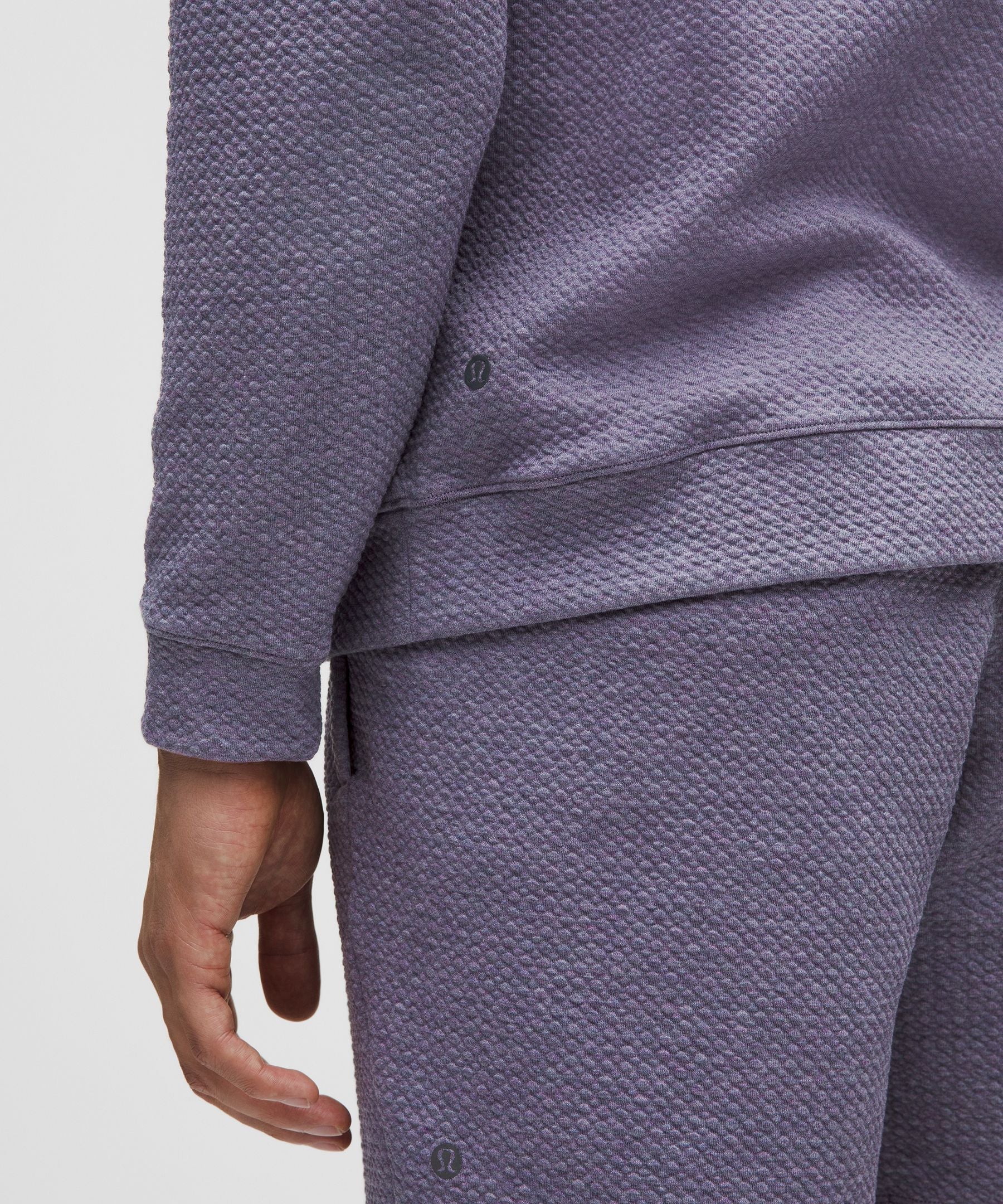 Lululemon Textured Double-Knit Cotton Hoodie