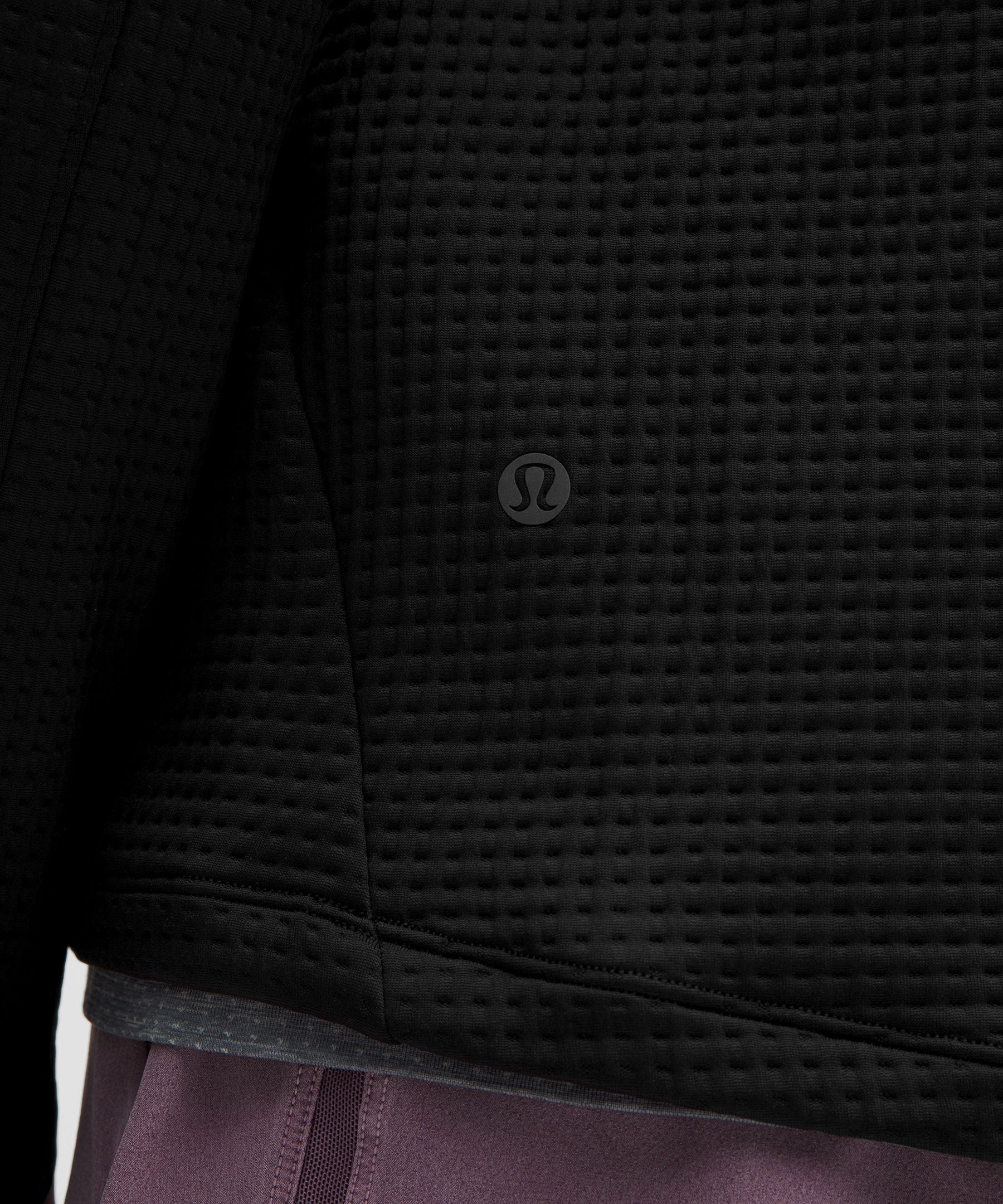 Lululemon Waffle-Knit Half Zip