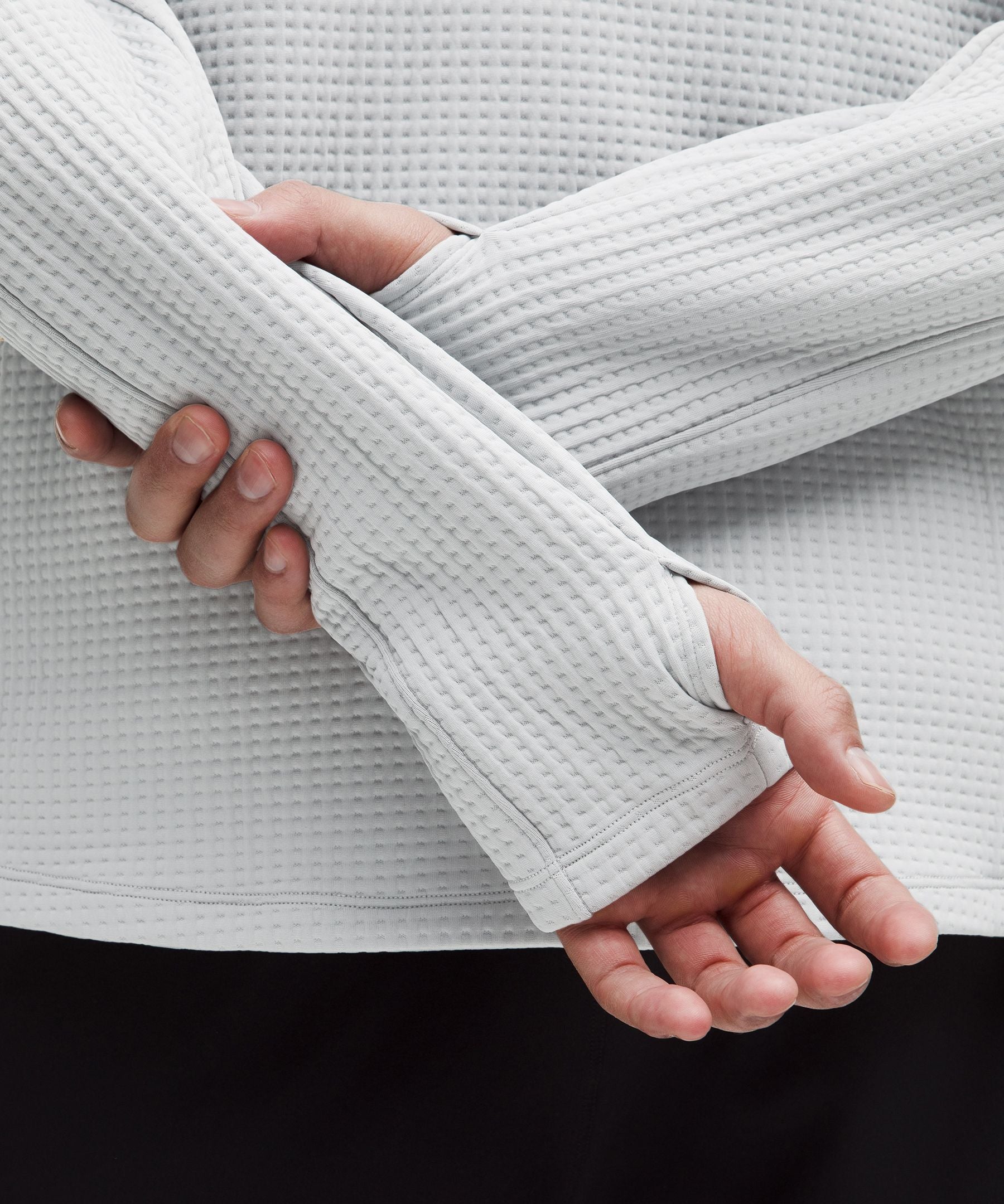 Lululemon Waffle-Knit Half Zip
